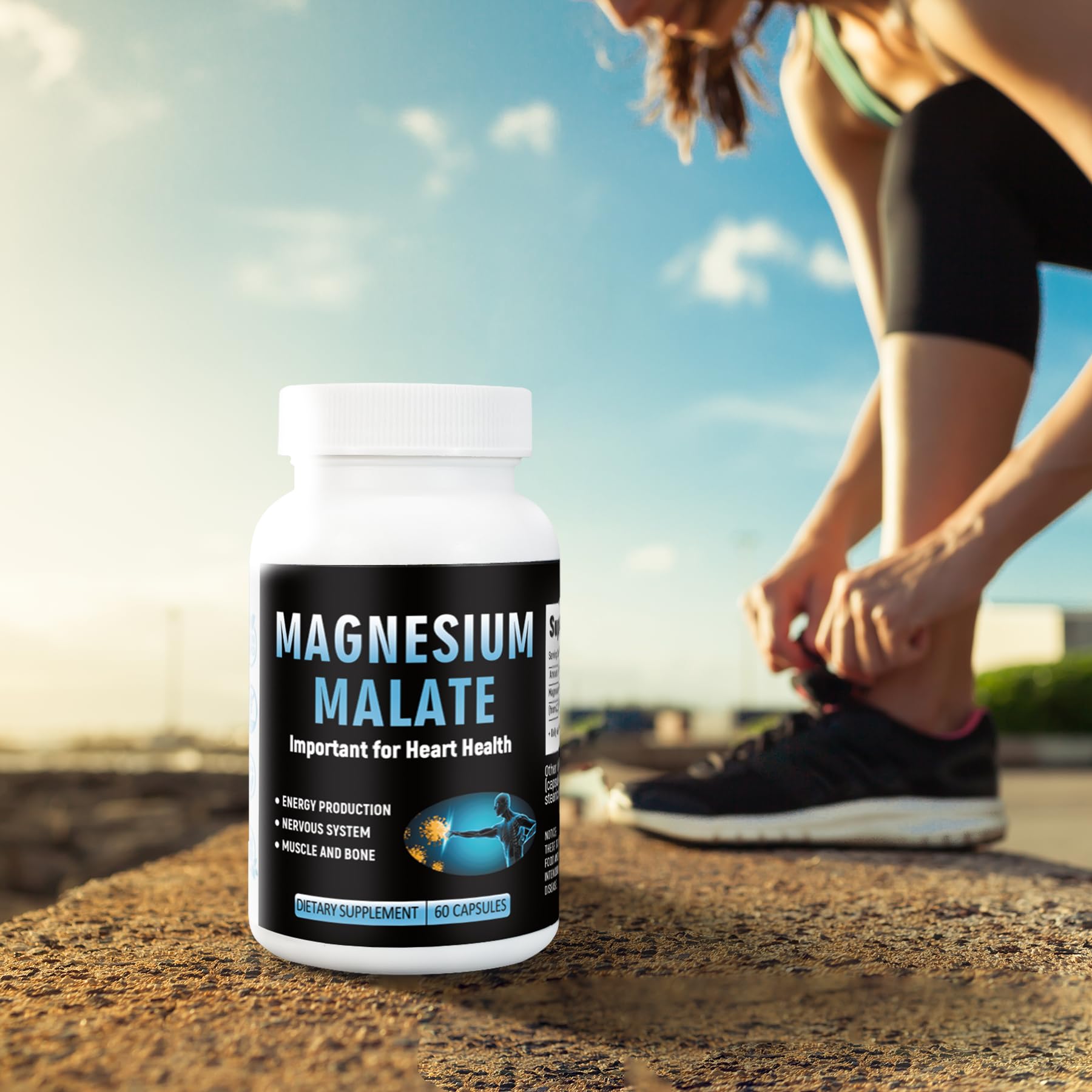Laicuherb Magnesium Capsules for Bone and Muscle Health, 500 mg Magnesium Supplement, 60 Count, Vegetarian Capsules Laicuherb buy supplements canada