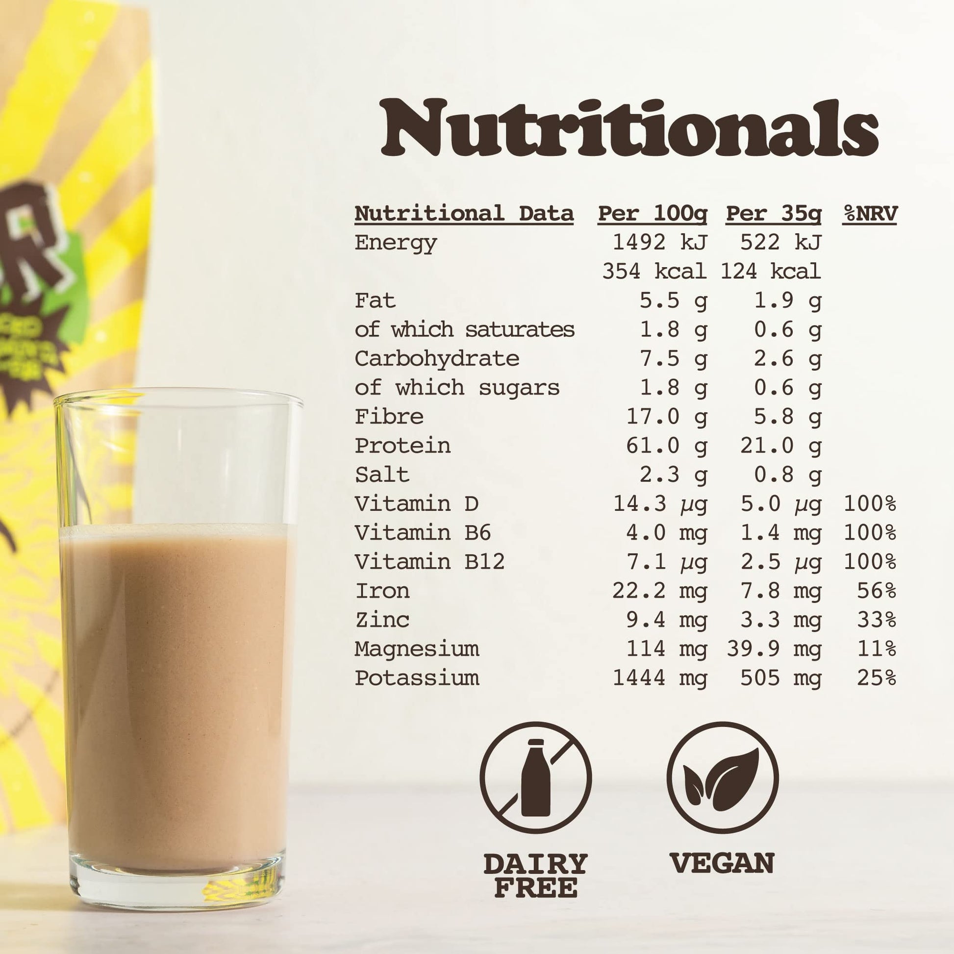 SunPower Vegan Protein Powder - 21g Plant Protein per Serving - Pea, Sunflower SunPower buy supplements canada