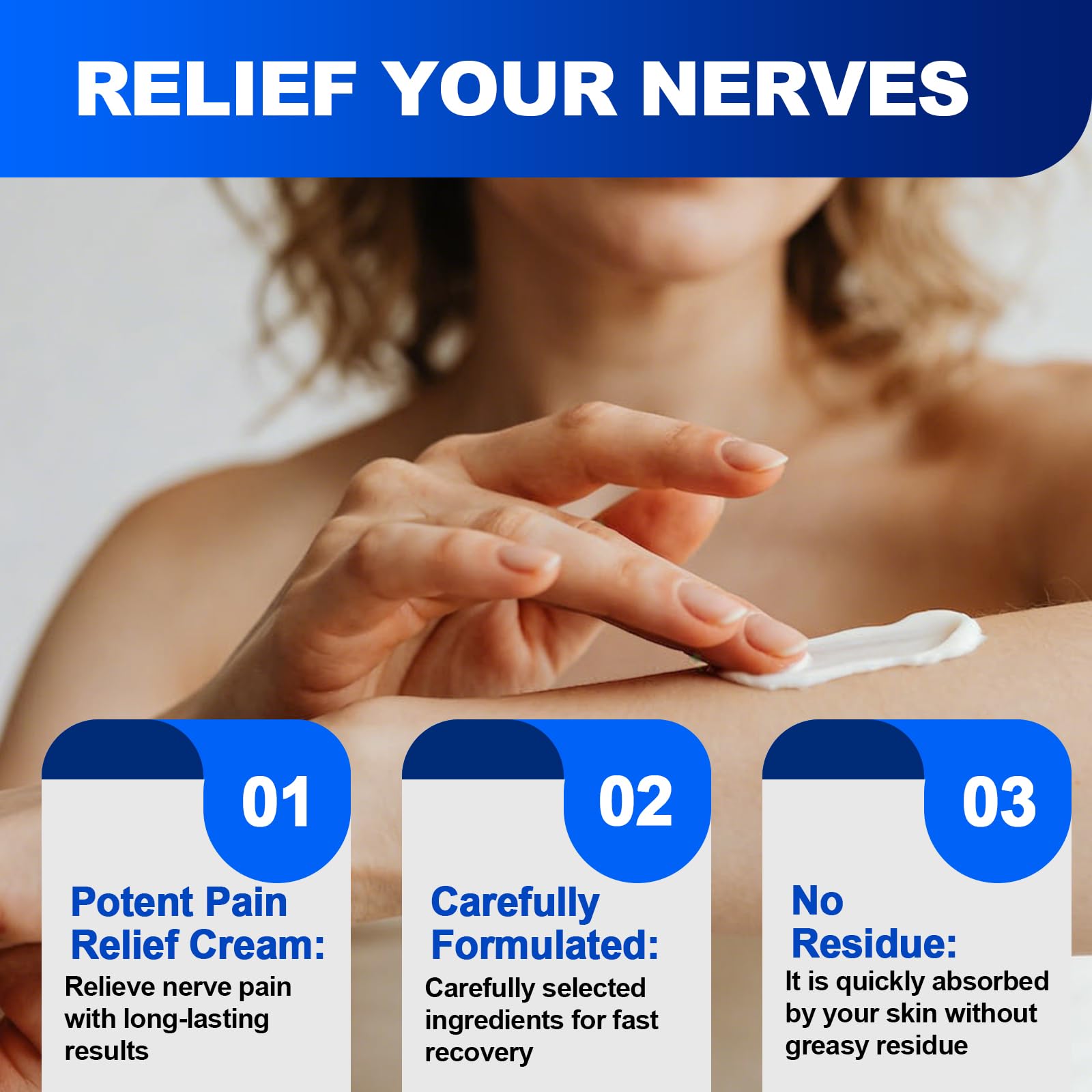 Neuropathy Nerve Relief Cream, Large 4 Oz, Nerve Savior for Neuropathy-Maximum Strength for Feet, Hands, Legs ＆ Toes, Neuropathy Cream with Arnica, Vitamin B6, Aloe Vera ＆ MSM, 120 ml TRPLKJE buy supplements canada