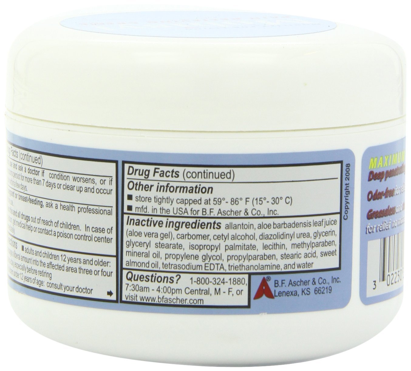 Mobisyl Pain Relieving Creme with Soothing Aloe Vera, 8 Ounce (Pack of 3) Mobisyl buy supplements canada