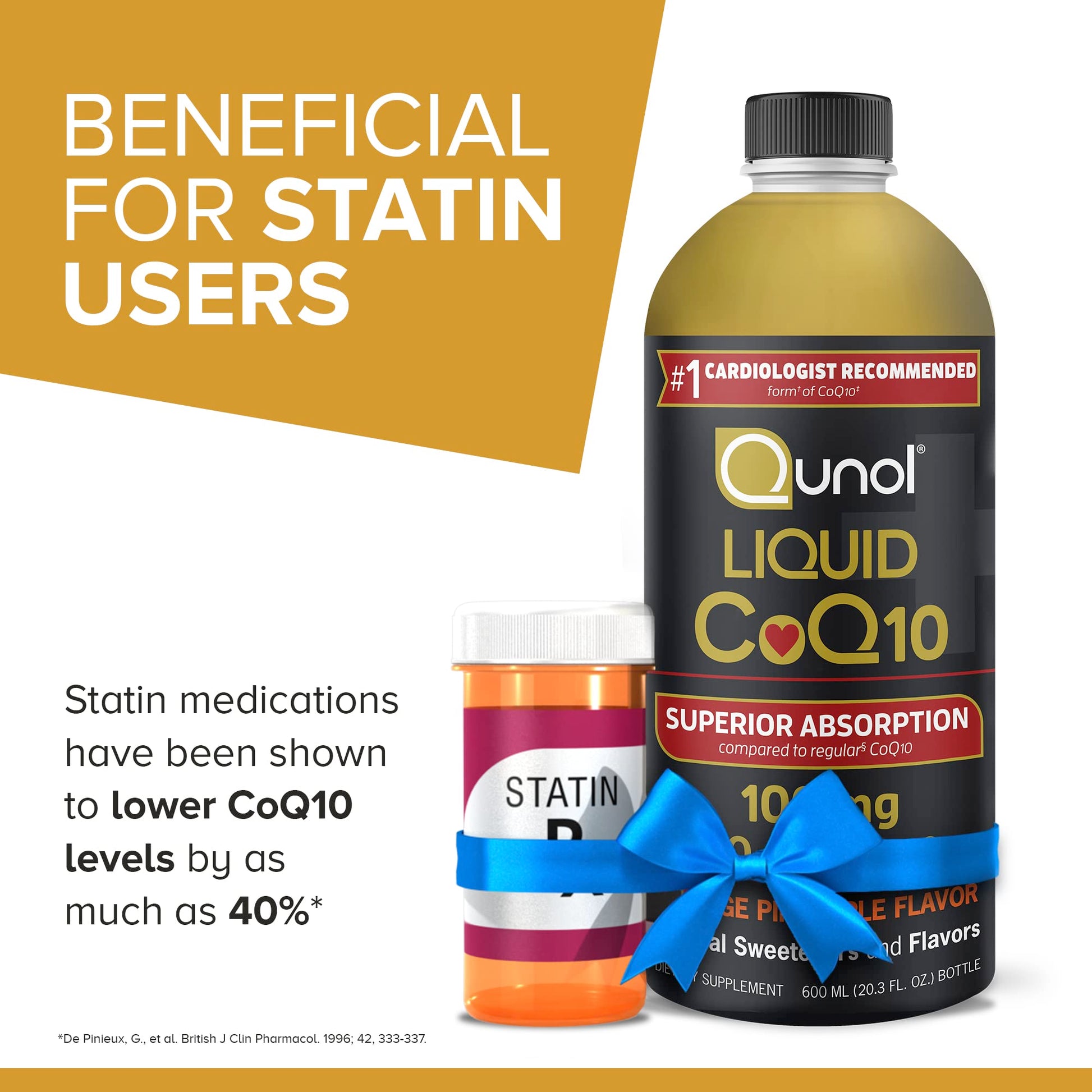 Qunol Liquid CoQ10 100mg, Superior Absorption Natural Supplement Form of Coenzyme Qunol buy supplements canada