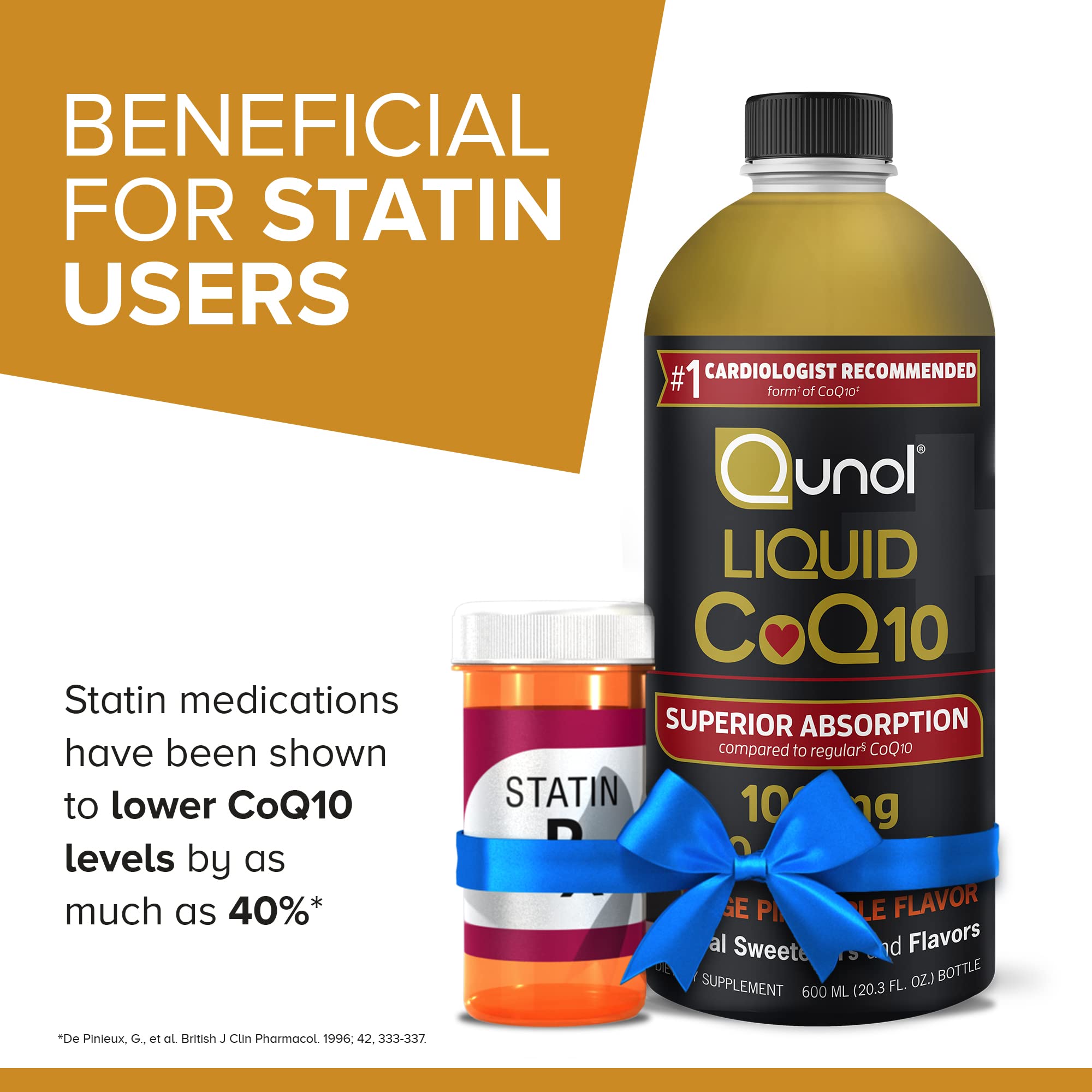Qunol Liquid CoQ10 100mg, Superior Absorption Natural Supplement Form of Coenzyme Qunol buy supplements canada