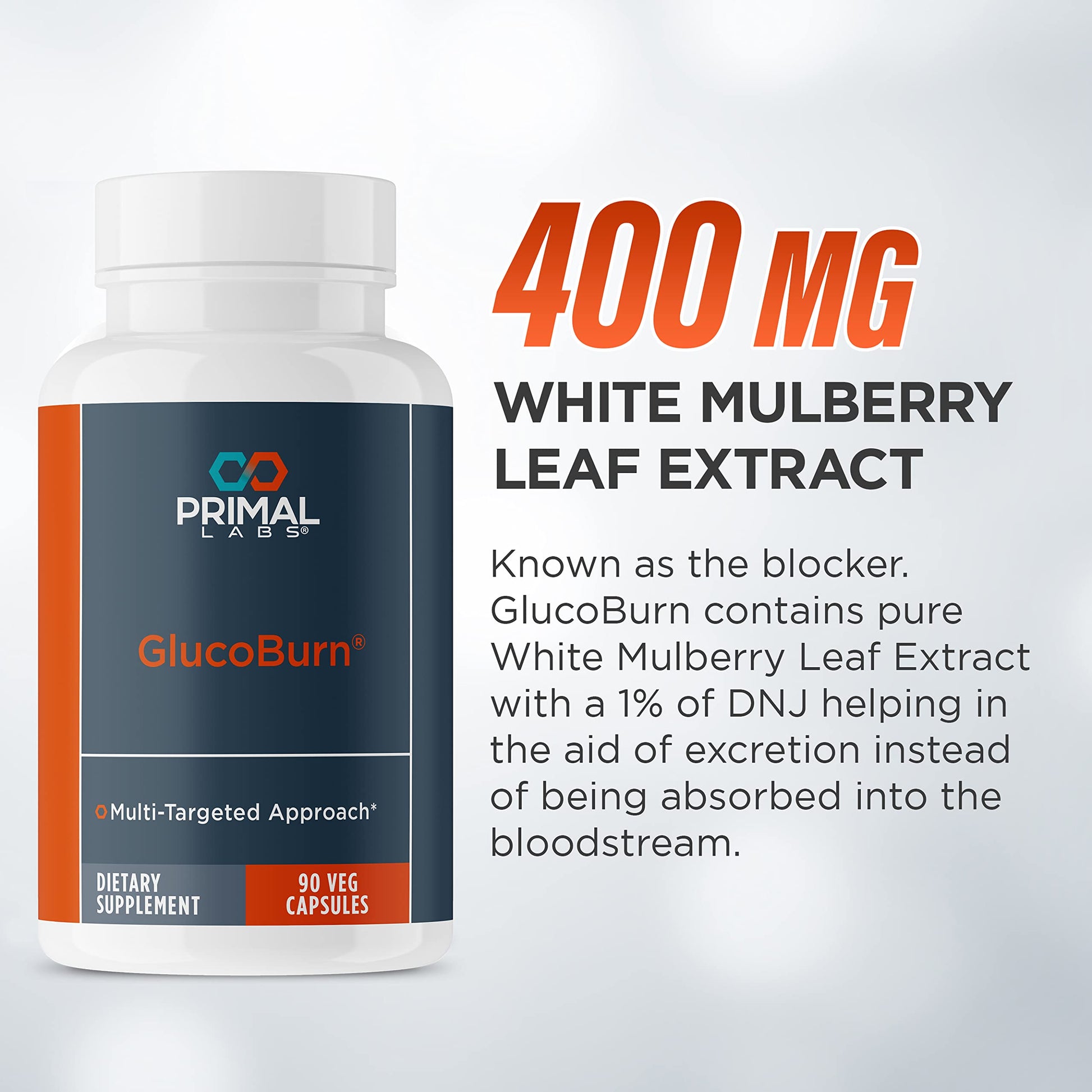 Primal Labs GlucoBurn Support Supplement with White Mulberry Leaf Extract and Alpha Lipoic Acid, 90 Veg capsules Primal Labs buy supplements canada