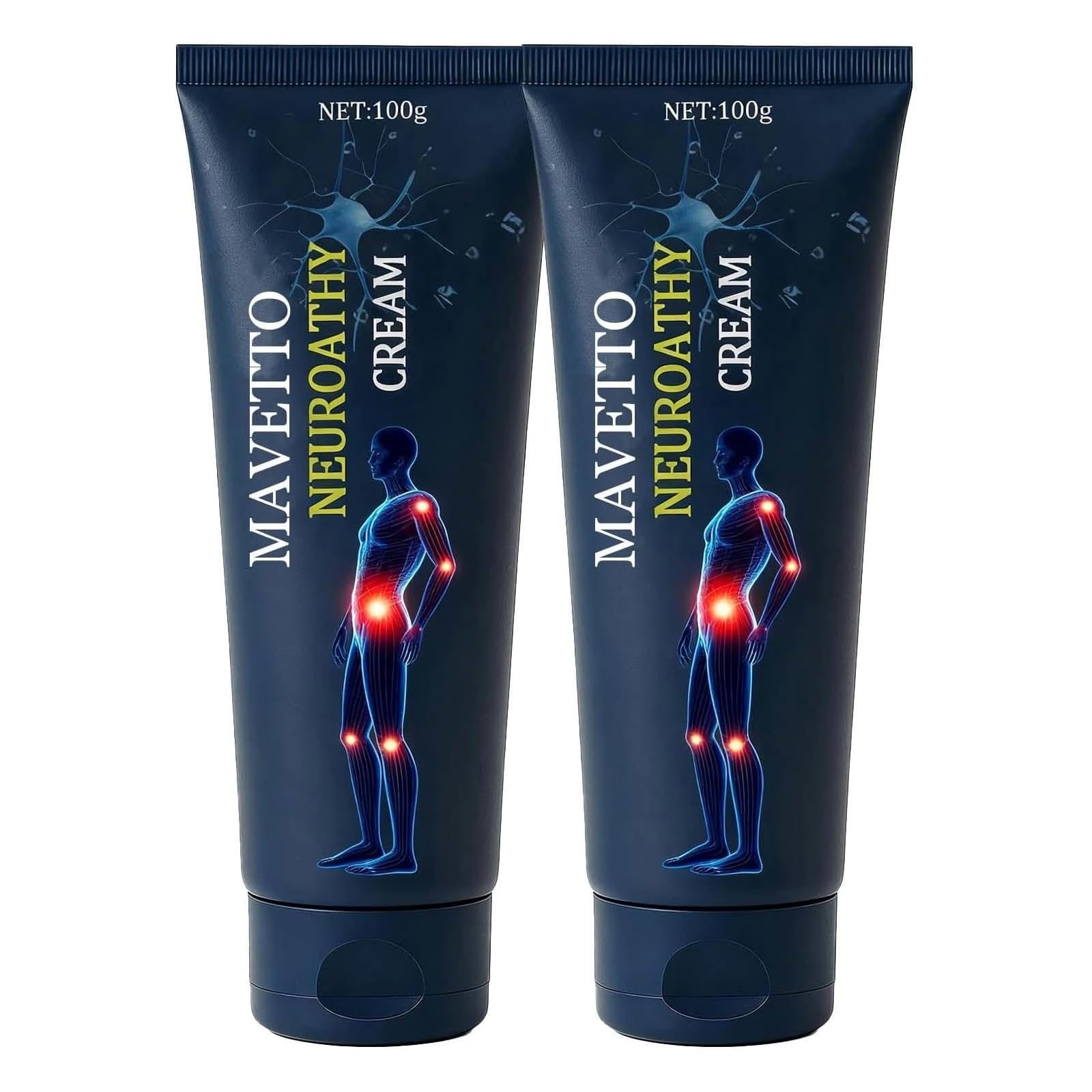 ReviveNerve Capsacare Neuropathy Relief Cream, Fast-Absorbing Soothing Cream with Capsaicin, Arnica, Menthol, MSM & Glucosamine for Feet, Hands, Legs, Muscles, Joints and Back (2pcs) ReviveNerve buy supplements canada
