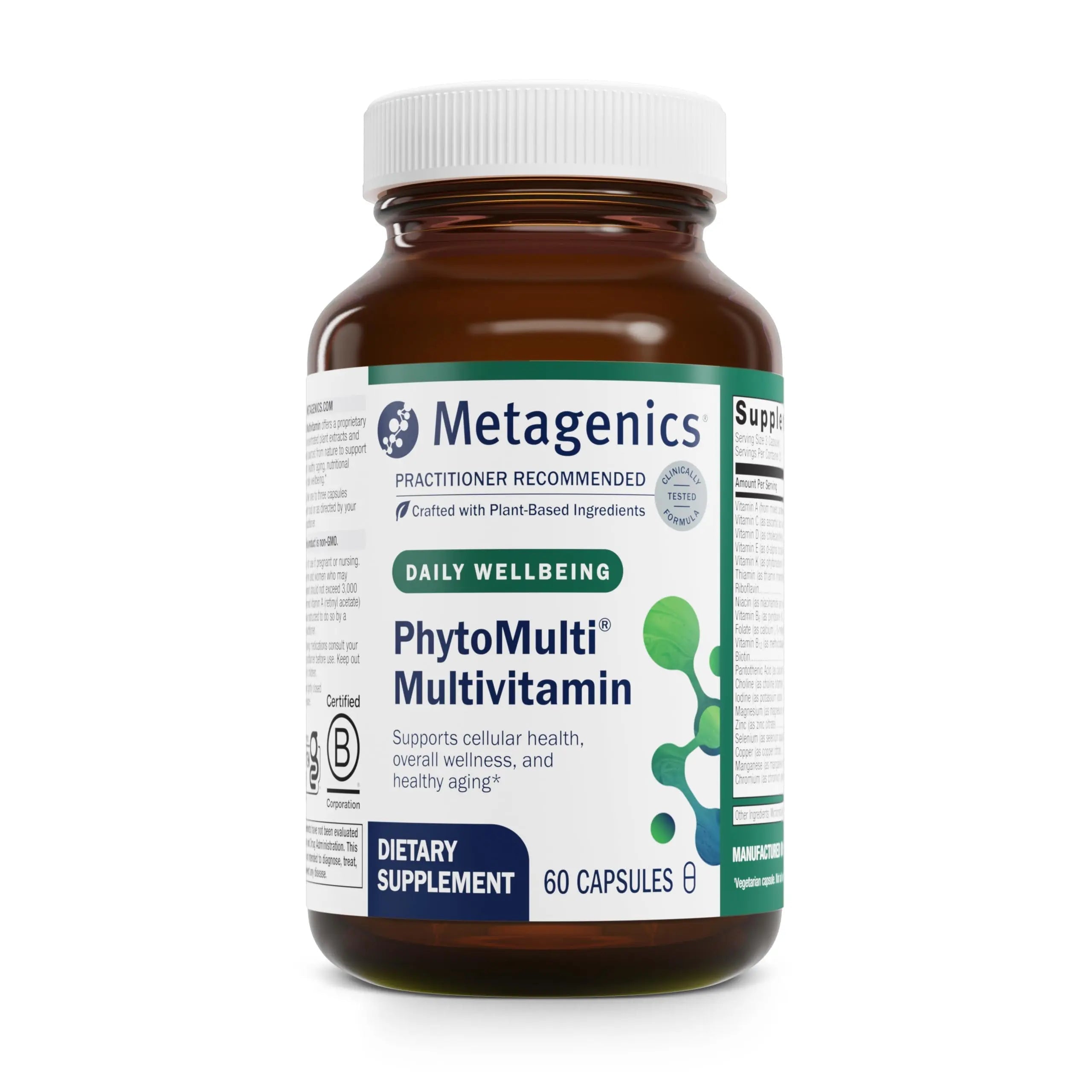 Metagenics PhytoMulti - Daily Multivitamin Supplement with Phytonutrients, Vitamins and Minerals for Multidimensional Health Support Metagenics buy supplements canada