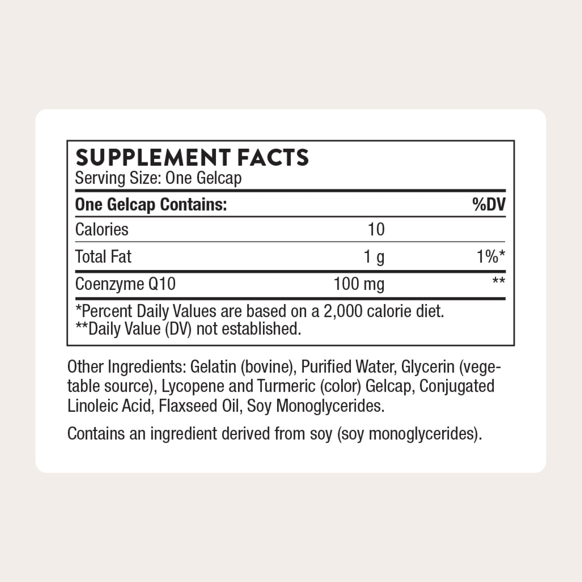 THORNE - CoQ10 - 100mg Optimally Absorbed Ubiquinone Supplement - Supports Heart Health, Brain Function, Cellular Energy Production & Healthy Aging THORNE buy supplements canada