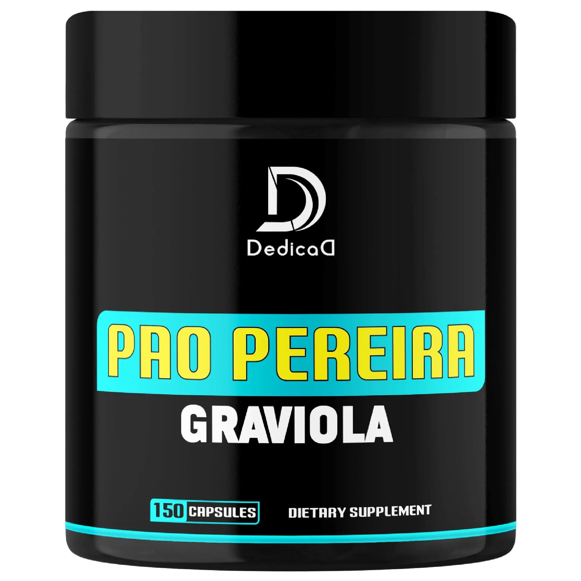 DEDICAD Pao Pereira Bark Extract and Graviola Soursop - 150 Capsules Supply DEDICAD buy supplements canada