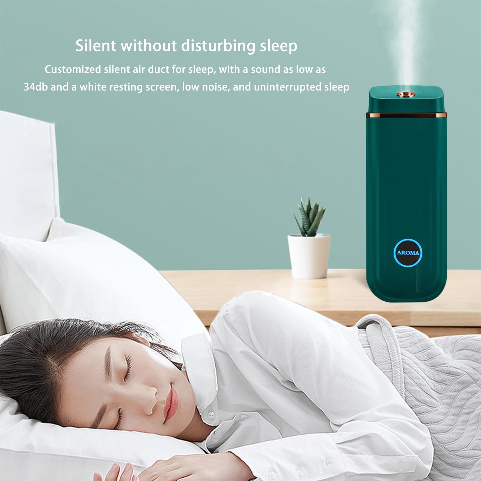 Sentmoon Essential Oil Diffusers for Home, Portable Rechargeable Aroma Humidifier with 3-Level Mode Sentmoon buy supplements canada