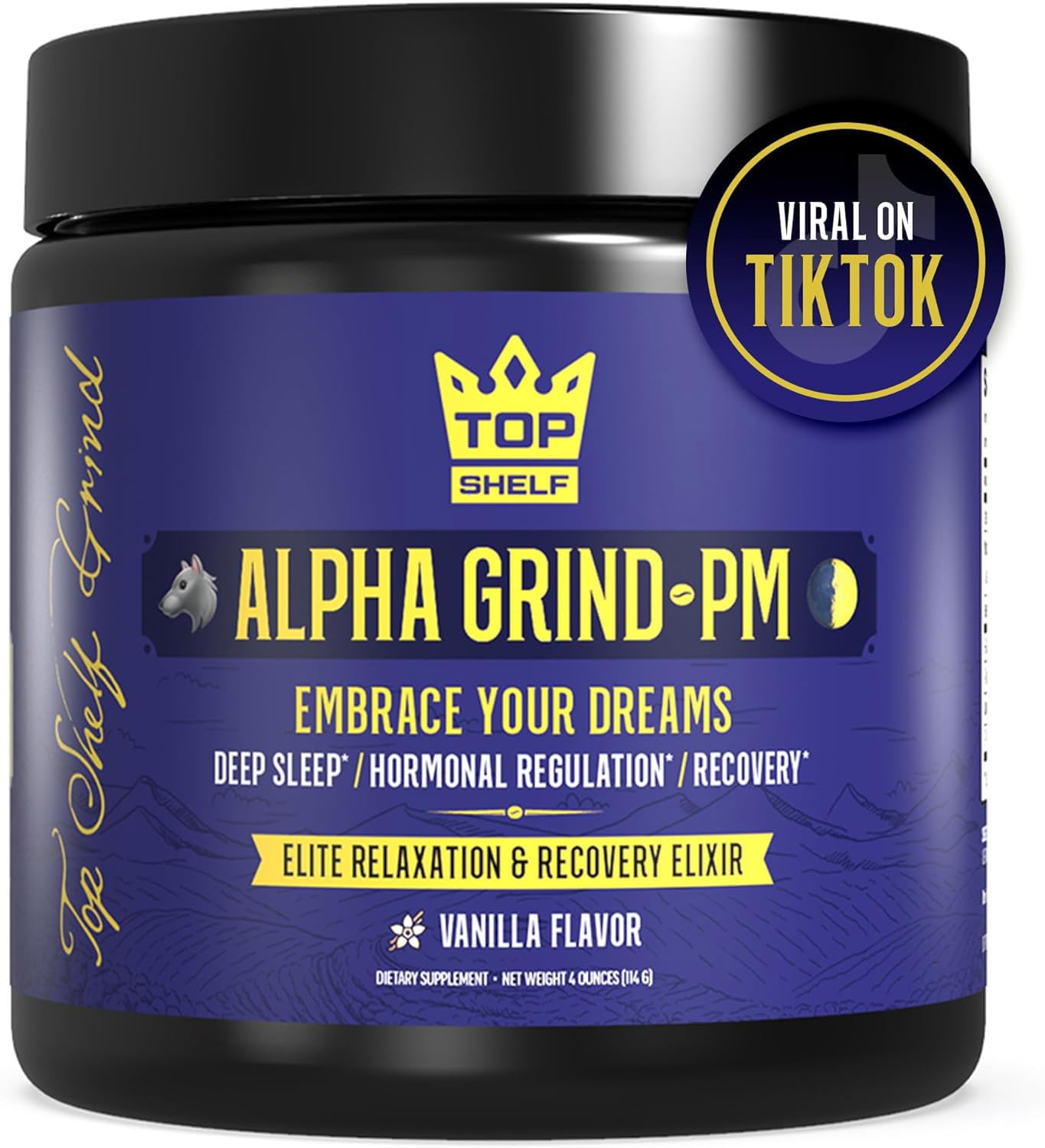Advanced Sleep Supplement for Men, Nootropic Night Time Burner & Anabolic Recovery Join Top Shelf Grind buy supplements canada