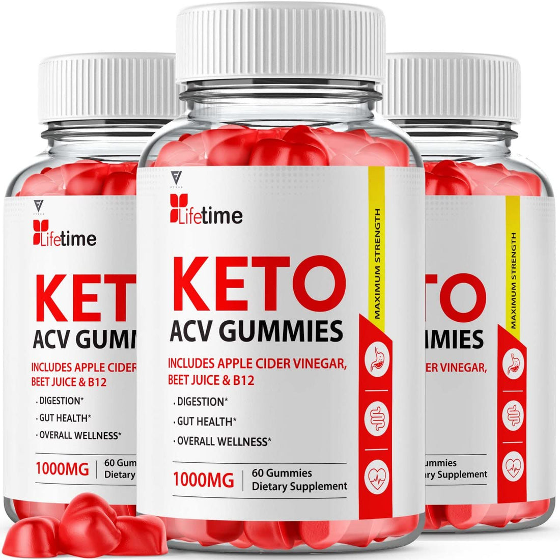 (3 Pack) Lifetime Keto Plus ACV Gummies Advanced Weight Loss AVC, Life Time Keto ACV Fyvus buy supplements canada