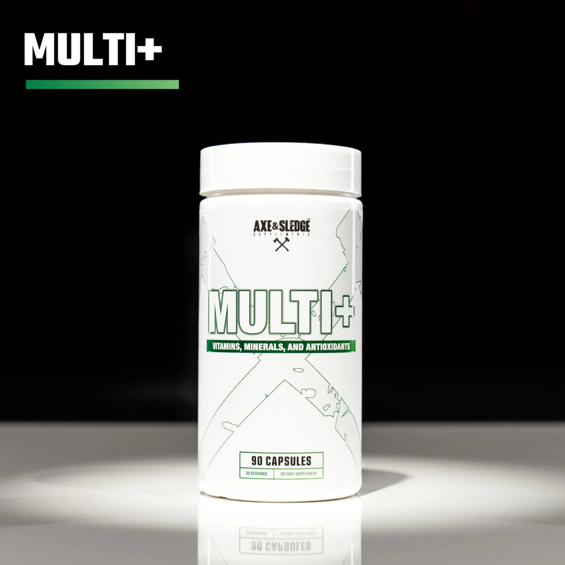 Axe & Sledge Multi Plus Multivitamin | 24 Bioavailable Vitamins & Minerals, Ashwagandha | Multivitamin for Women and Men Axe & Sledge buy supplements canada