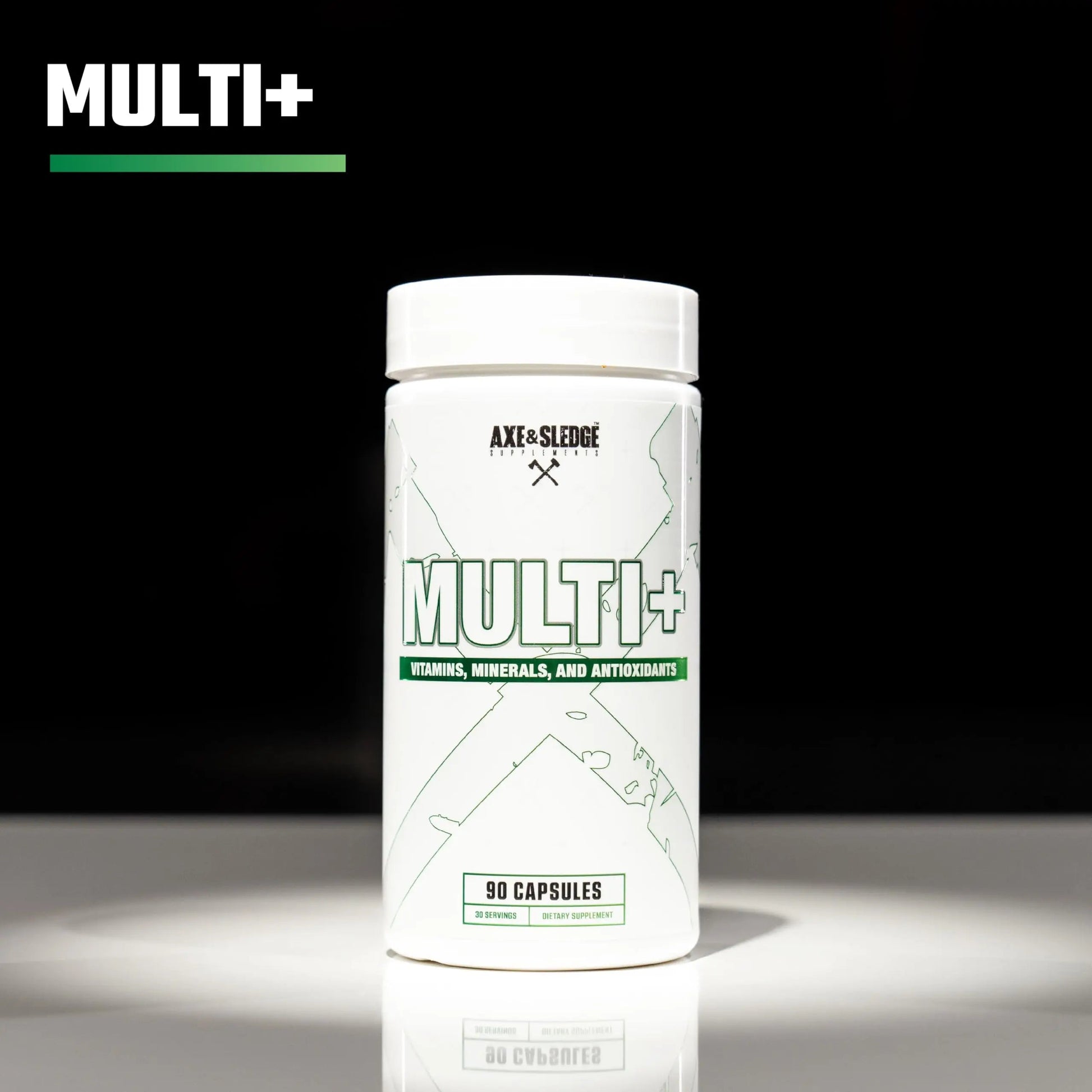 Axe & Sledge Multi Plus Multivitamin | 24 Bioavailable Vitamins & Minerals, Ashwagandha | Multivitamin for Women and Men Axe & Sledge buy supplements canada