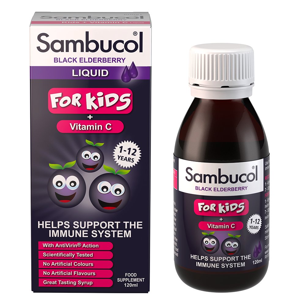 Sambucol Kids 120 ml For Immune Support, Drop Sambucol buy supplements canada