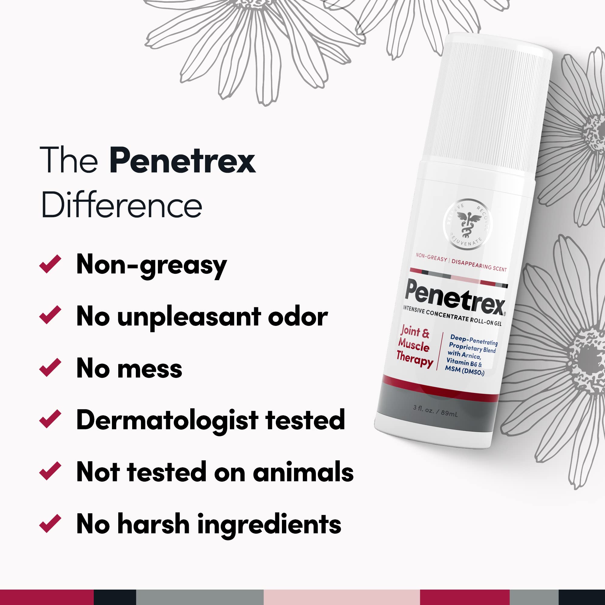 Penetrex Joint, Muscle and Nerve Support Supplement with 3 oz Joint & Muscle Therapy Roll-On Gel Penetrex buy supplements canada