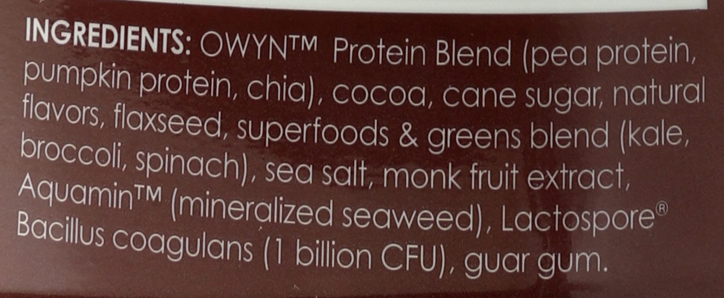 OWYN Only What You Need Plant-Based Protein Powder, Dark Chocolate, 1.17 lbs OWYN Only What You Need buy supplements canada