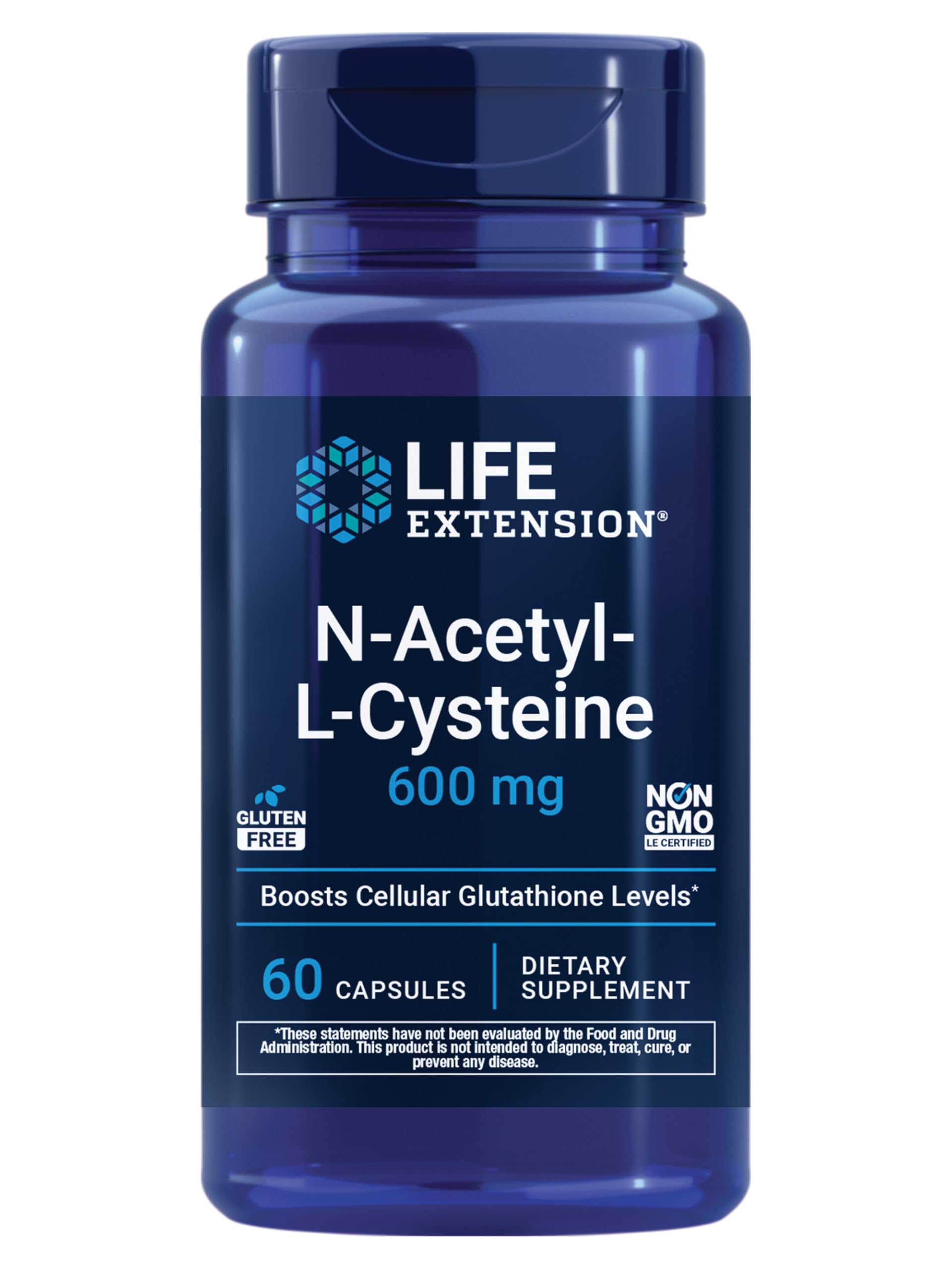 Life Extension N-Acetyl-L-Cysteine (NAC), Immune, Respiratory, Liver Health, NAC 600 mg, Potent antioxidant Support Life Extension buy supplements canada