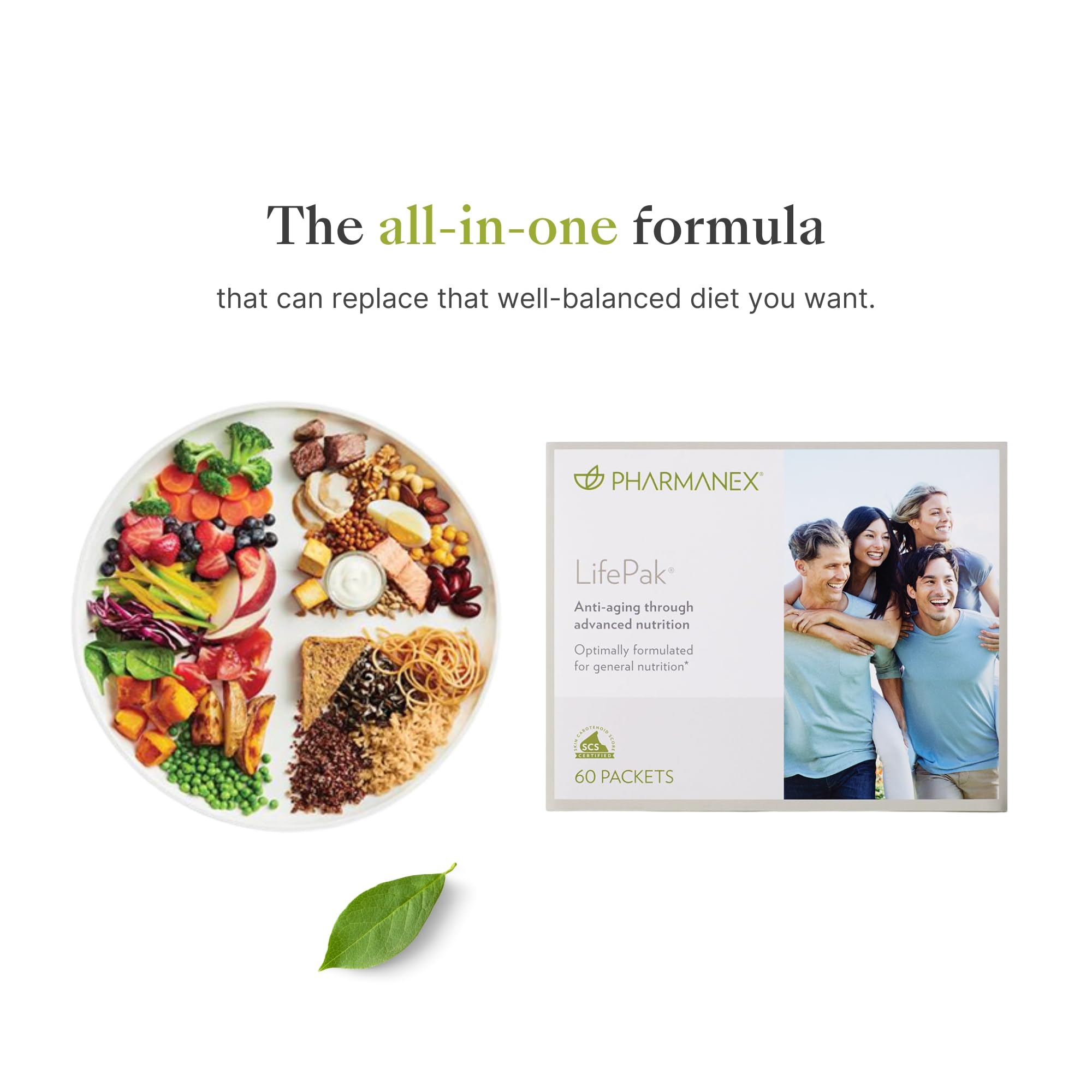 Pharmanex Nu Skin LifePak Advanced Nutritional Supplement for Adults | 60 Daily Packets | Aging, Digestive, and Gut Health Formula with Essential Vitamins, Minerals, and Phytonutrients Pharmanex buy supplements canada