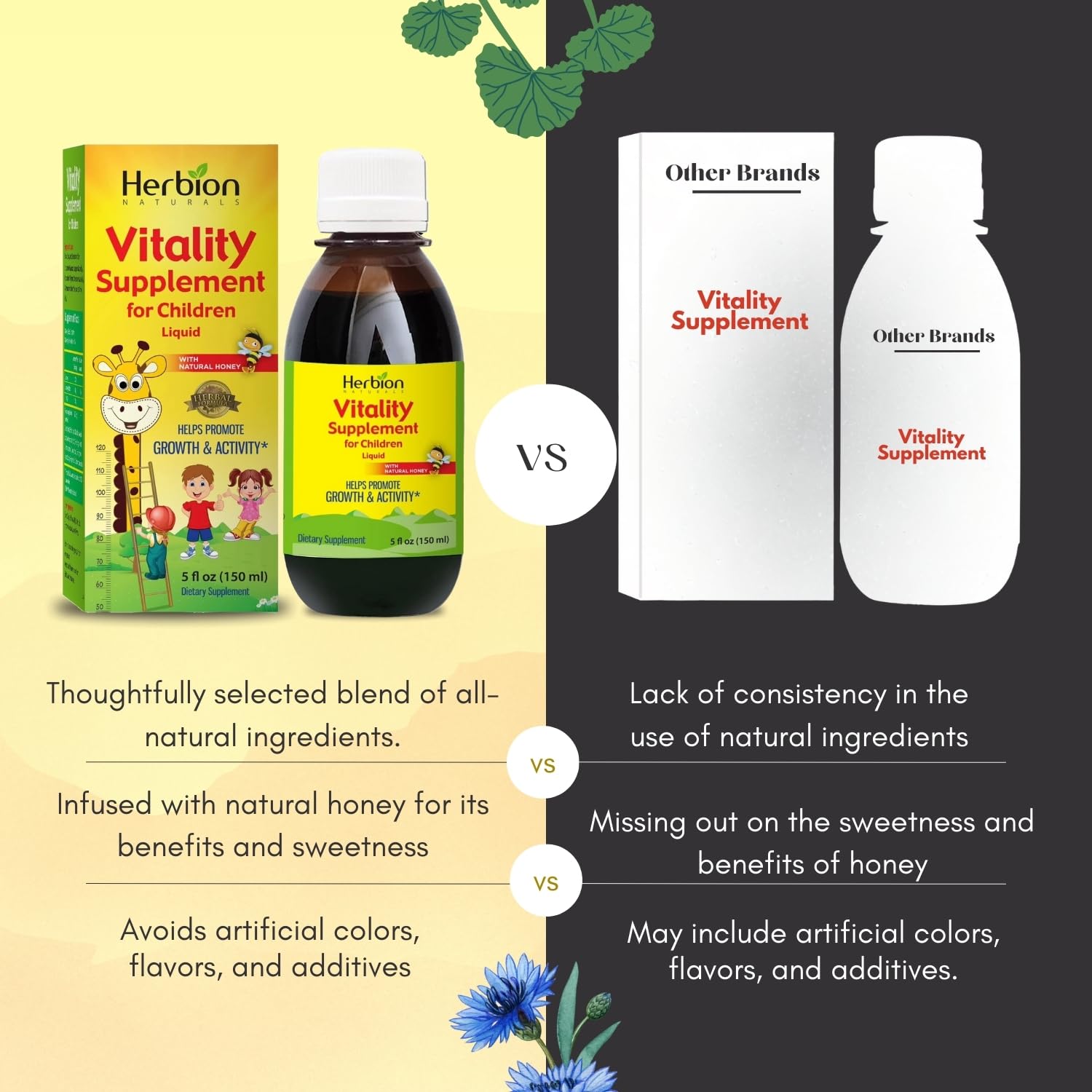 Herbion Naturals Vitality Supplement Syrup for Children, Promotes Growth and Appetite Herbion Naturals buy supplements canada