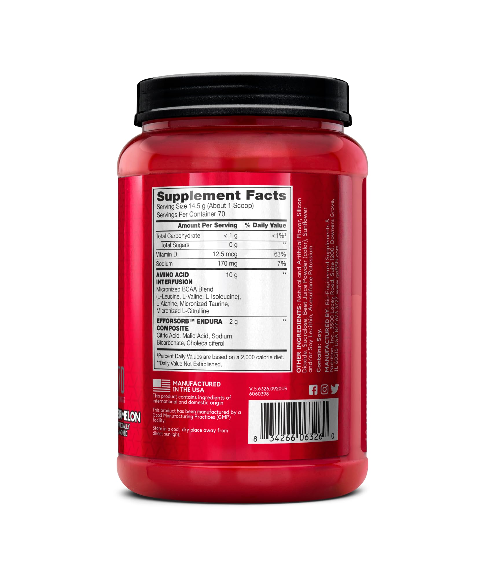 BSN Amino X Muscle Recovery & Endurance Powder with BCAAs, Intra Workout Support BSN buy supplements canada