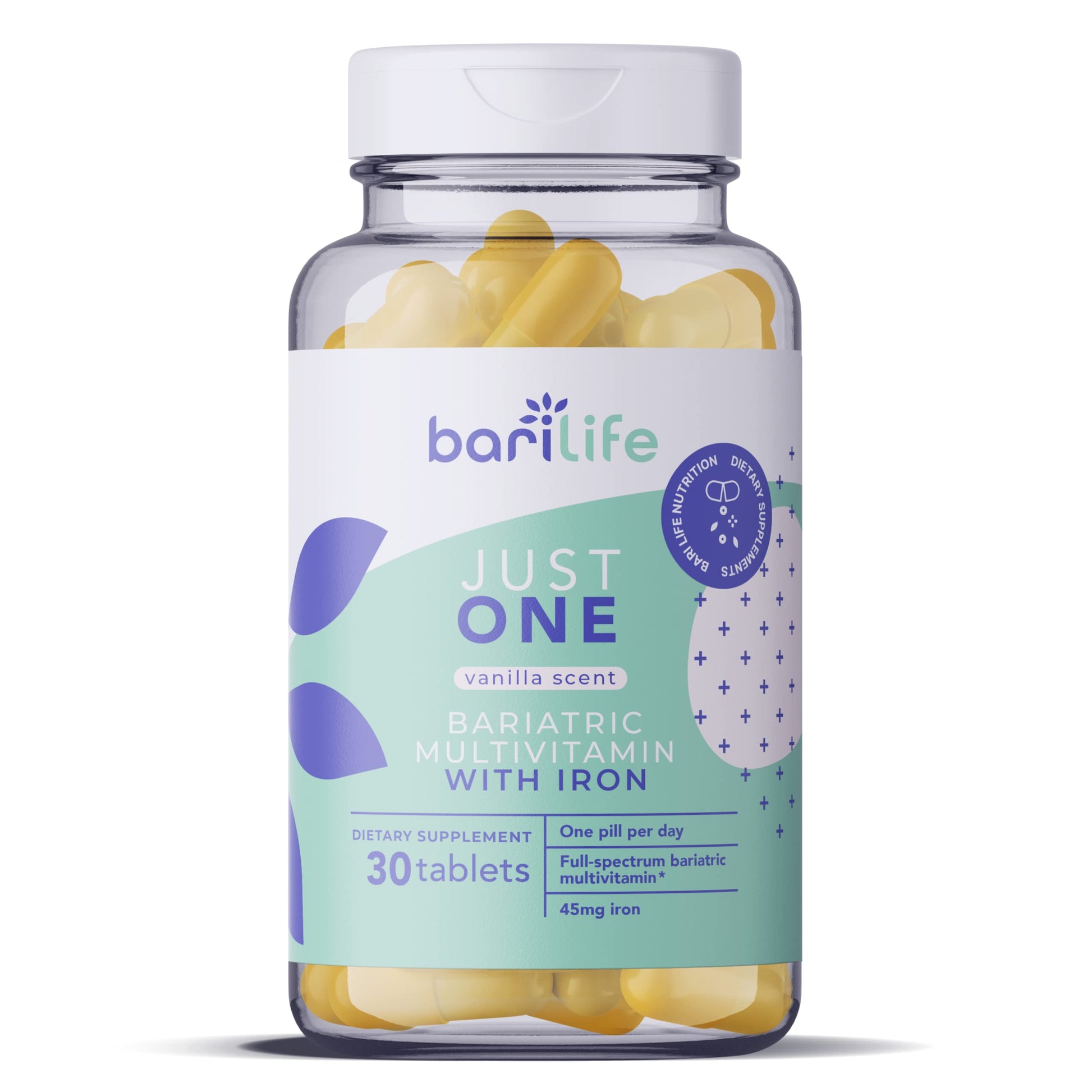 Just One - Once Daily Bariatric Multivitamin with Iron (30) Bari Life buy supplements canada