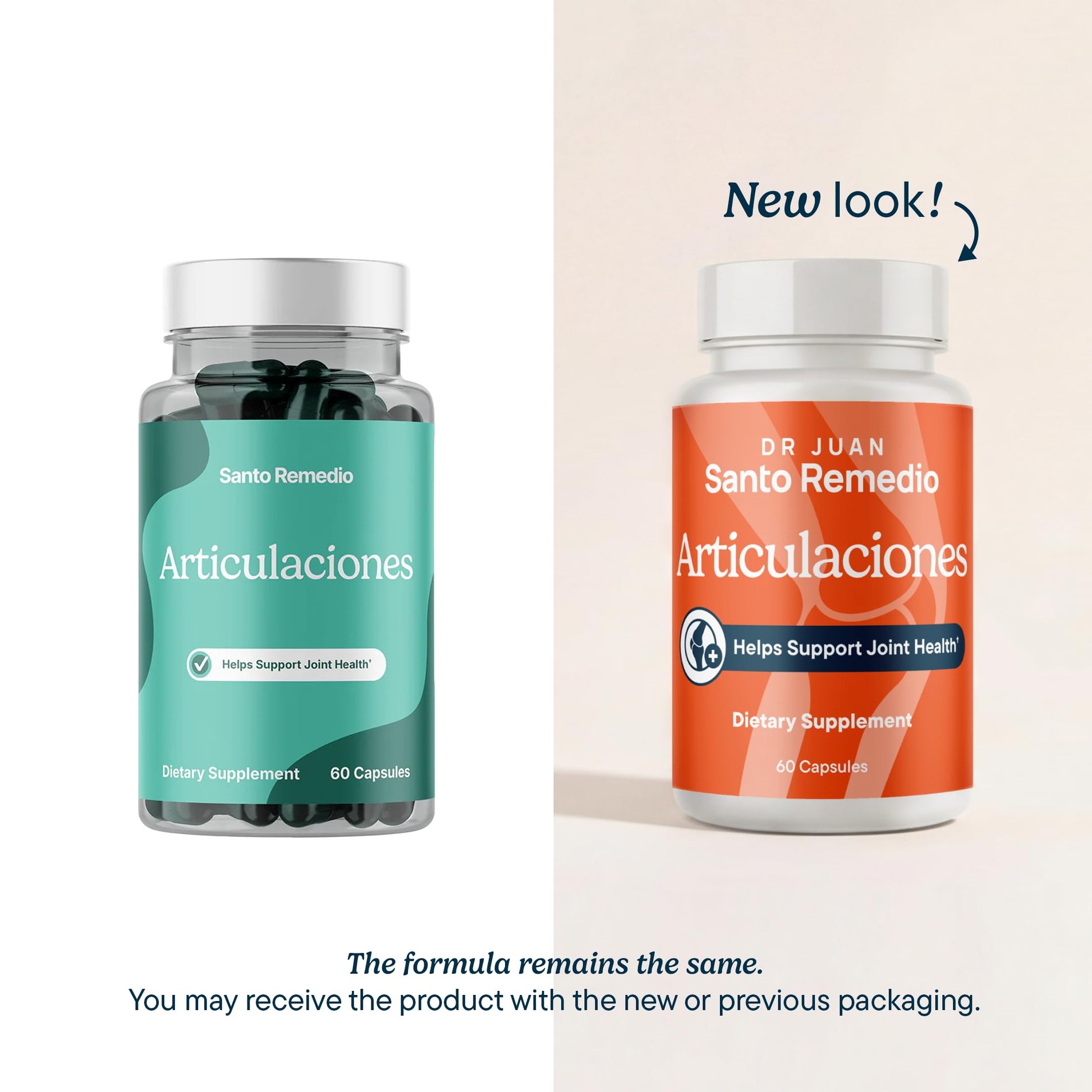 Santo Remedio Articulaciones, Joint Health Support, Promotes Joint Comfort and Function, Contains Clinically Proven Ingredients, TamaFlex™, 60 Servings Santo Remedio buy supplements canada