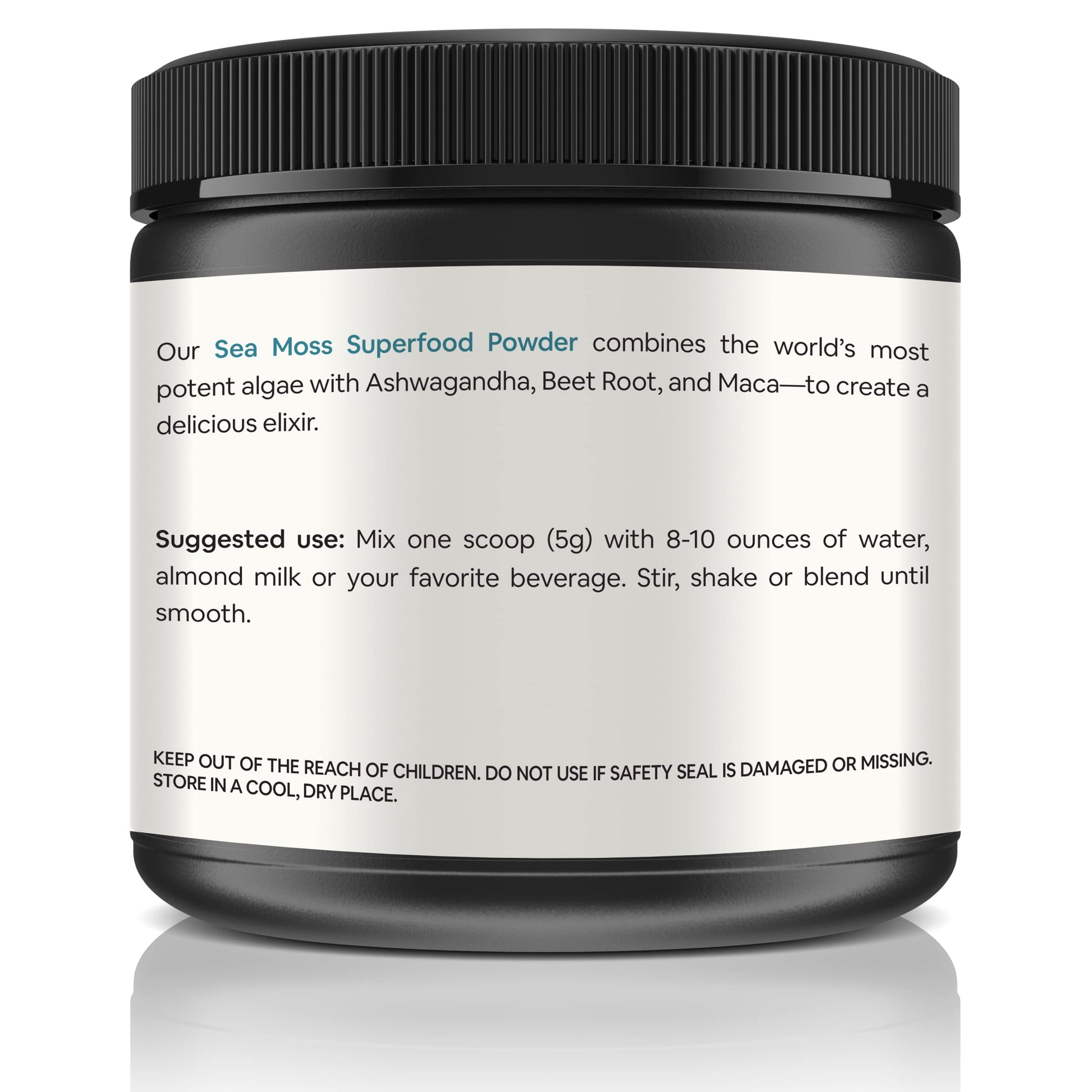 Organic Sea Moss Superfood Powder with Ashwagandha, Beet Root, and Maca Atlantic Naturals buy supplements canada