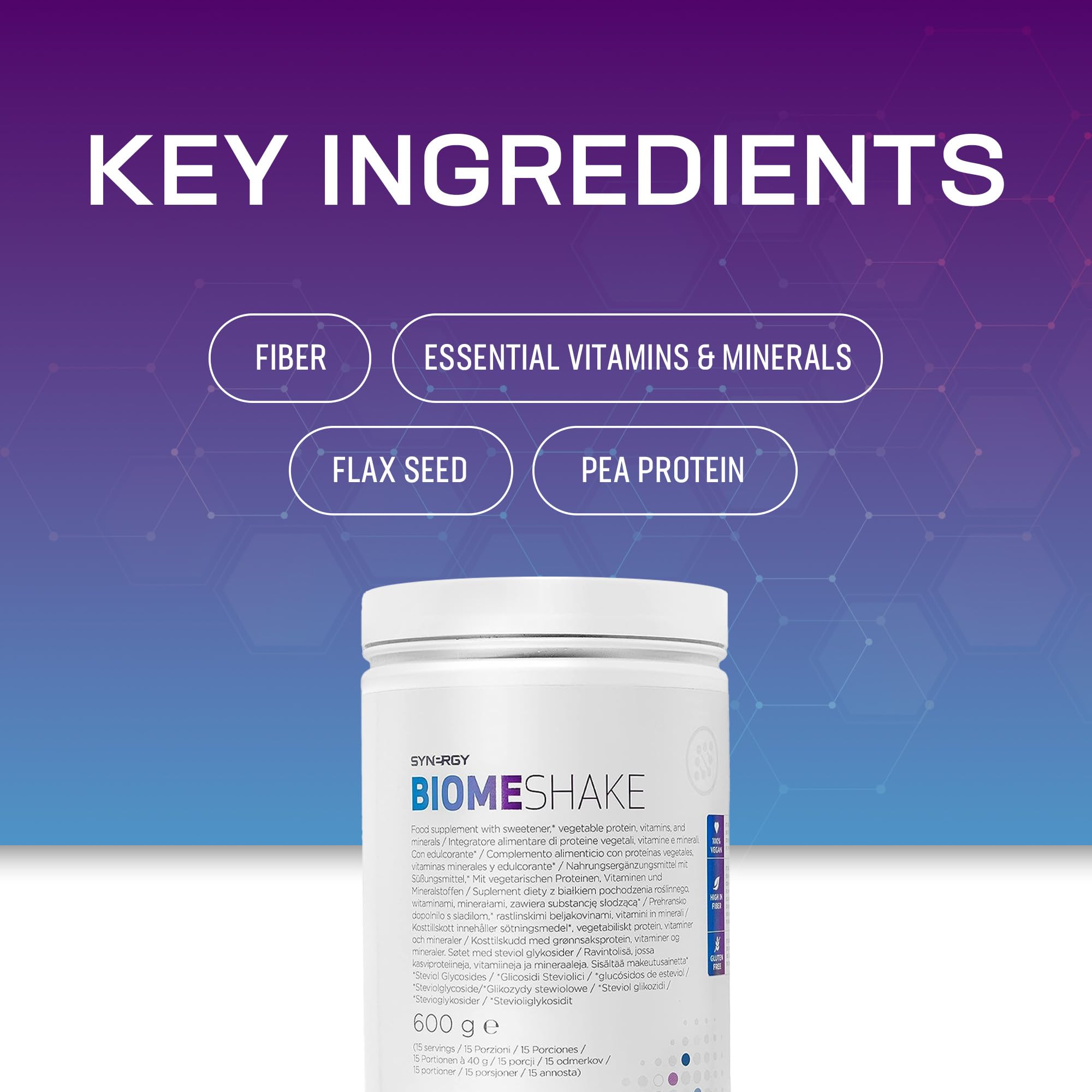 Synergy Worldwide Biome Shake 600 g | 22g Protein Powder Supplement | High in nutrients, Vitamins and Minerals Synergy Worldwide buy supplements canada
