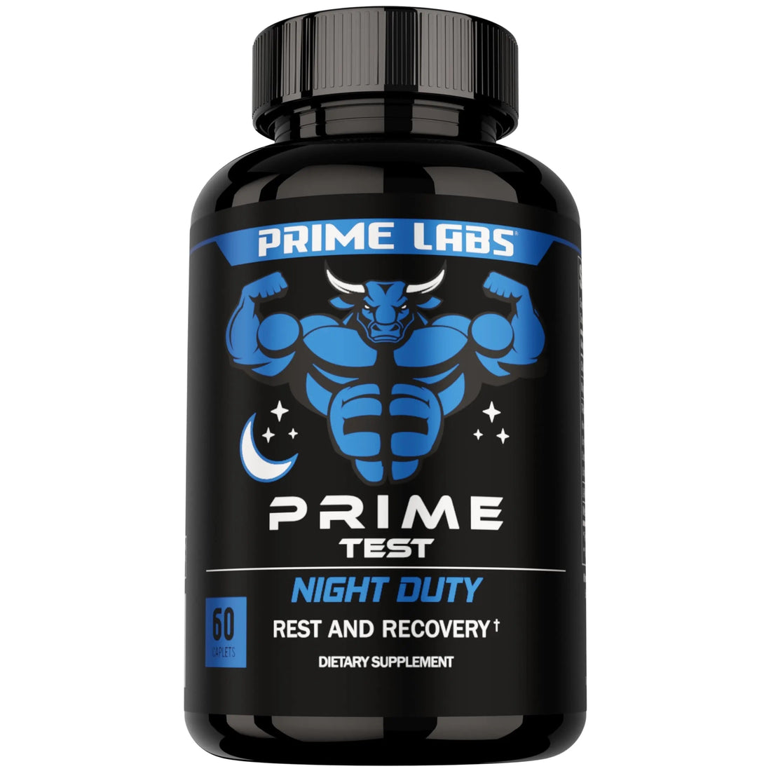 Prime Labs Night Duty - Nighttime Testosterone Booster & Sleep Support - PM Rest & Muscle Recovery Supplements - 60 Count Prime Labs buy supplements canada