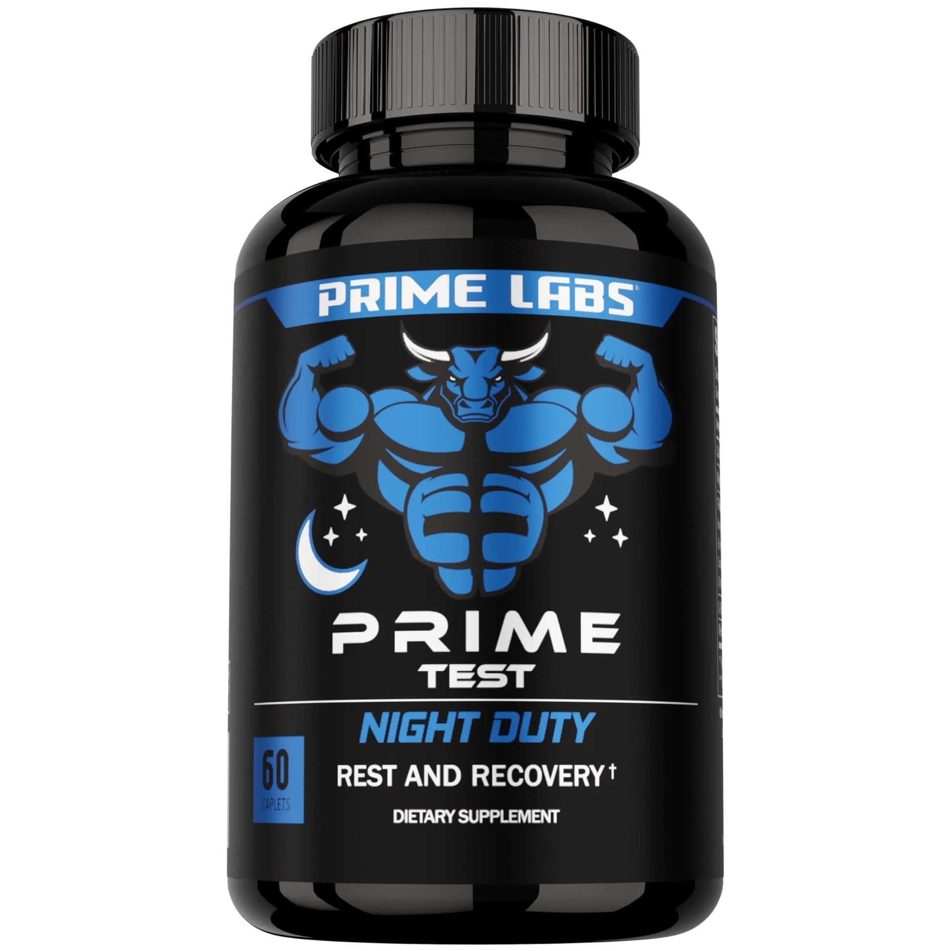 Prime Labs Night Duty - Nighttime Testosterone Booster & Sleep Support - PM Rest & Muscle Recovery Supplements - 60 Count Prime Labs buy supplements canada