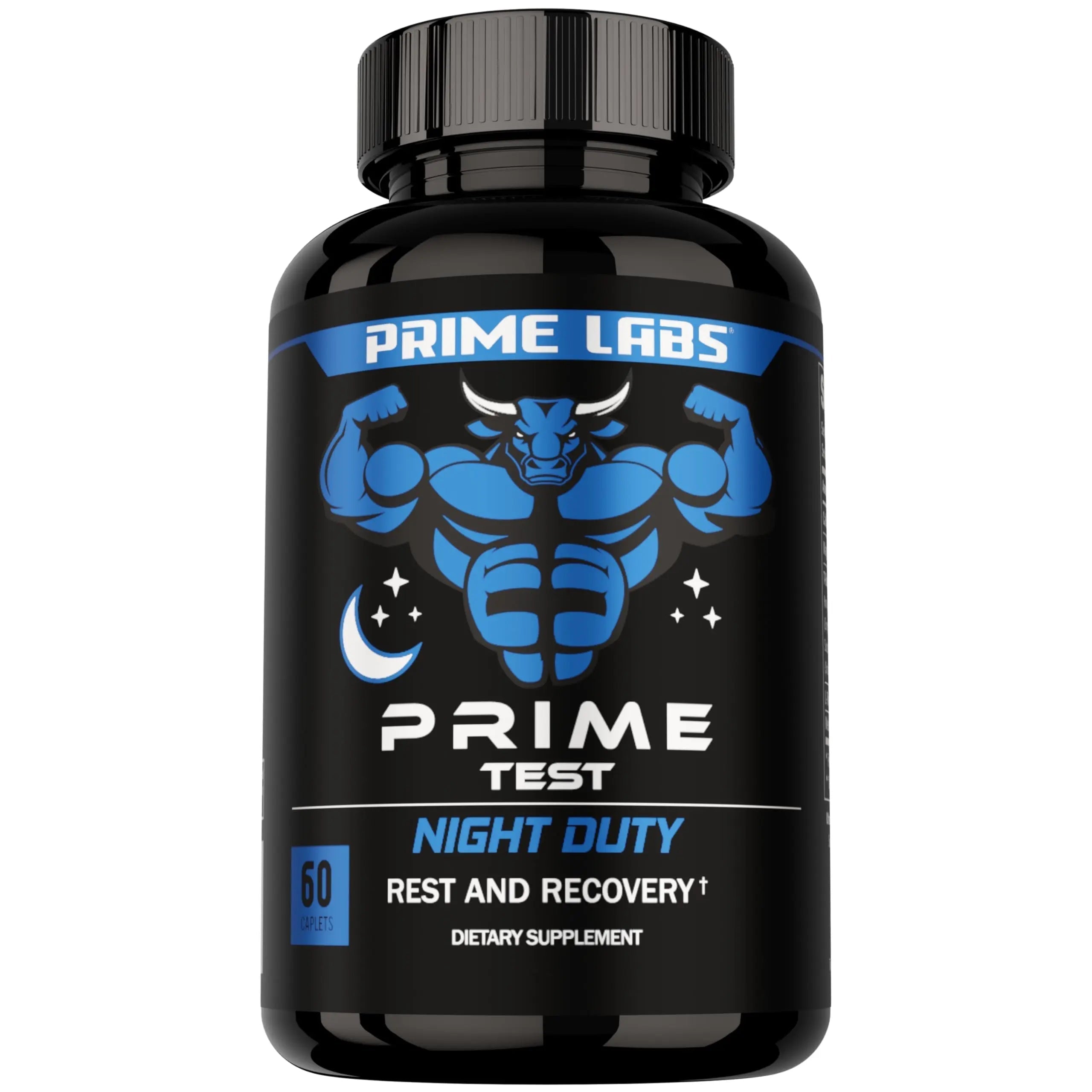 Prime Labs Night Duty - Nighttime Testosterone Booster & Sleep Support - PM Rest & Muscle Recovery Supplements - 60 Count Prime Labs buy supplements canada