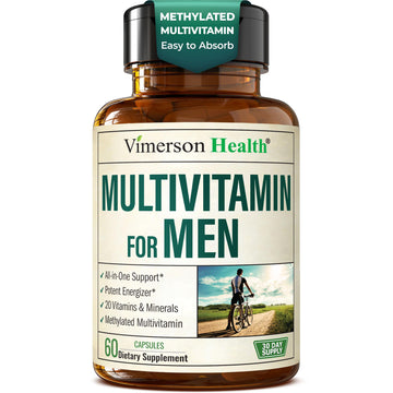Multivitamin for Men – Methylated Mens Multivitamins & Multiminerals Capsules with Vitamin B12, A, D, C, Zinc, Magnesium & More for Complete Daily Support Vimerson Health buy supplements canada