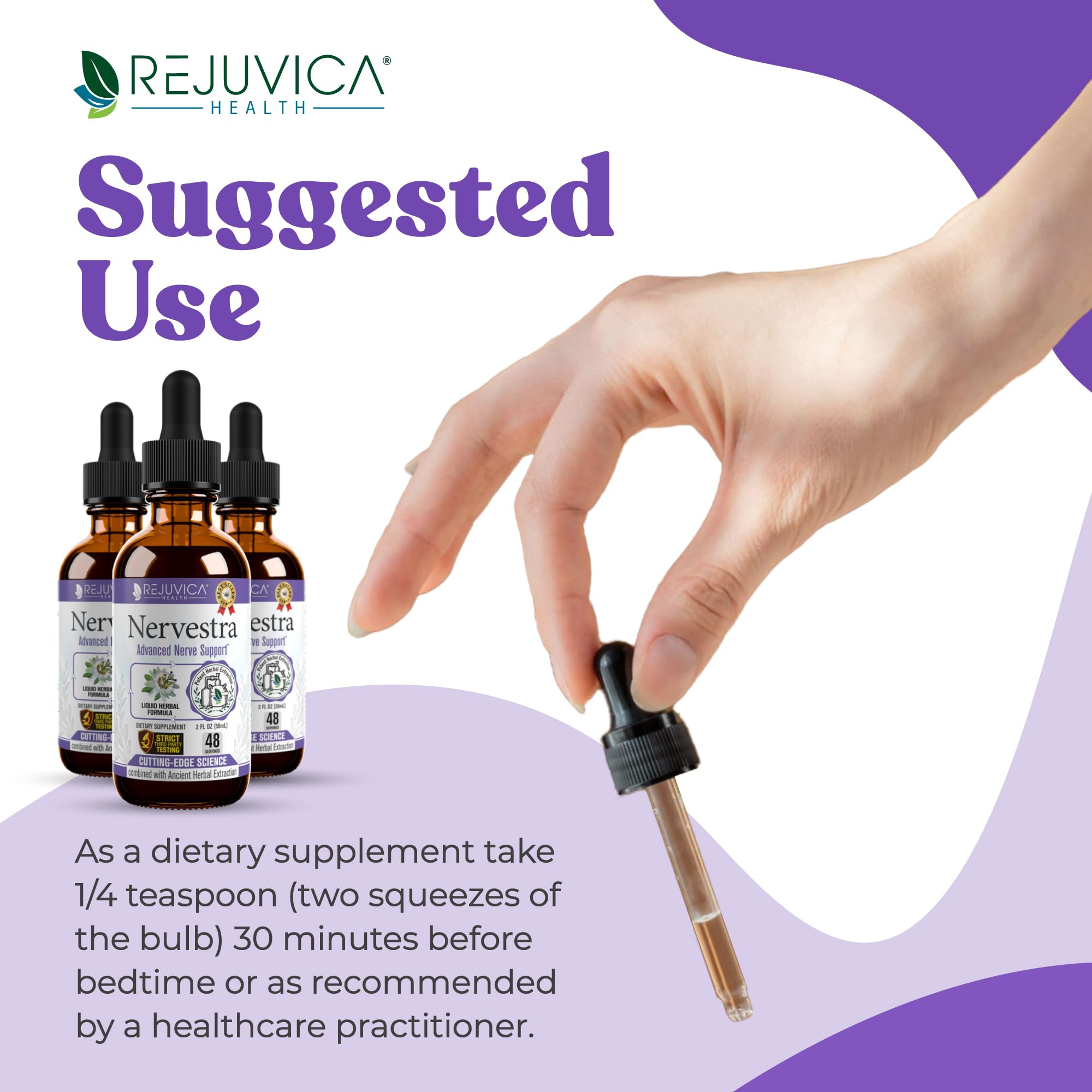 Nervestra - Nerve Health, with Alpha Lipoic Acid, to Bolster Nerve Health and Support Healthy Nerve Function - Alpha Lipoic Acid, Vitamin B6, White Willow Bark Turmeric Passionflower & More! Rejuvica Health buy supplements canada