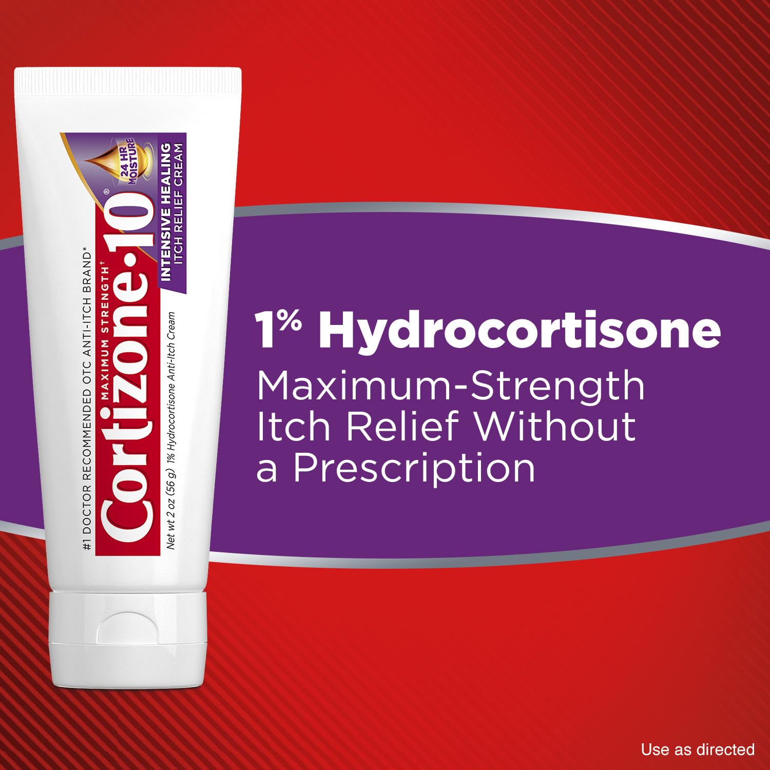 Cortizone-10 Maximum Strength Intensive Healing Itch Relief Cream, 1% Hydrocortisone, Fast-Acting, Anti-Itch Cream for Bug Bites, Rash, Eczema, Psoriasis, Poison Ivy, Oak, Sumac & More, 2 oz Cortizone 10 buy supplements canada
