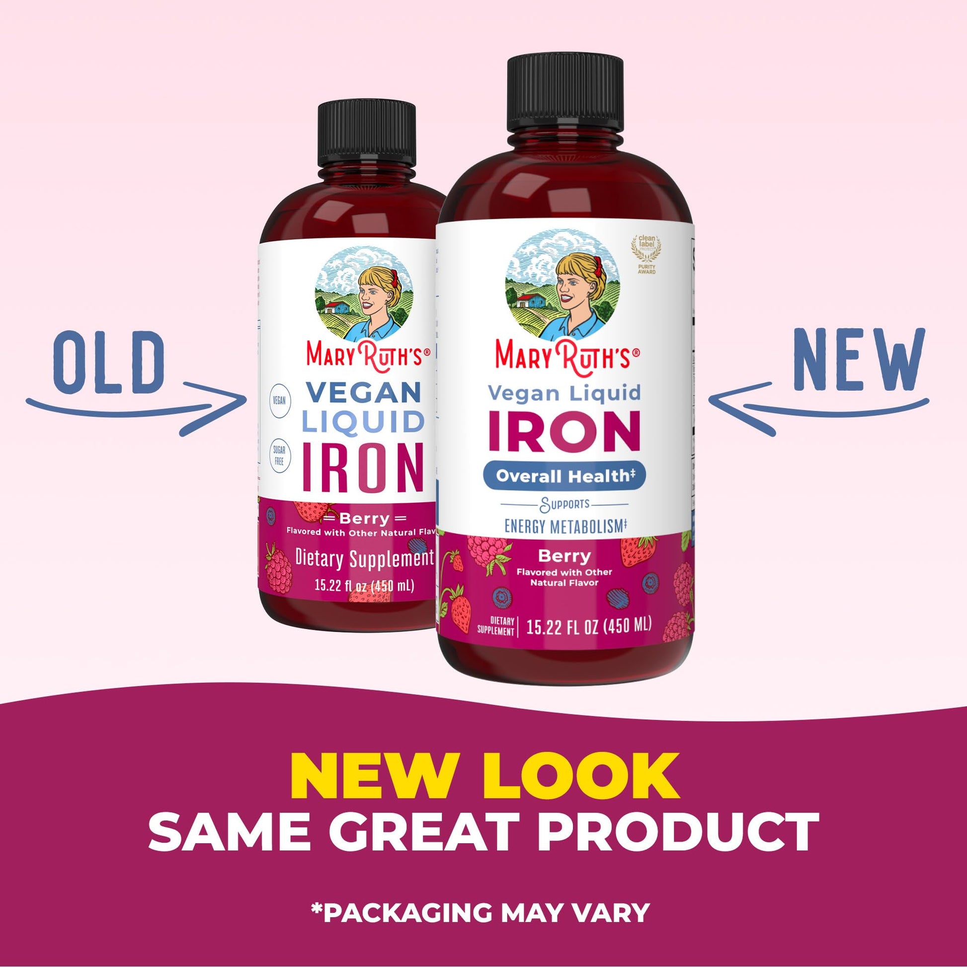 Iron Supplement for Women Men & Kids | Liquid Iron Supplement for Women Men & Kids | Iron for Healthy Blood & Oxygen | Ages 4 & Up | Sugar Free | Vegan | Non-GMO | Gluten Free | 15.22 Fl Oz MARYRUTH'S buy supplements canada