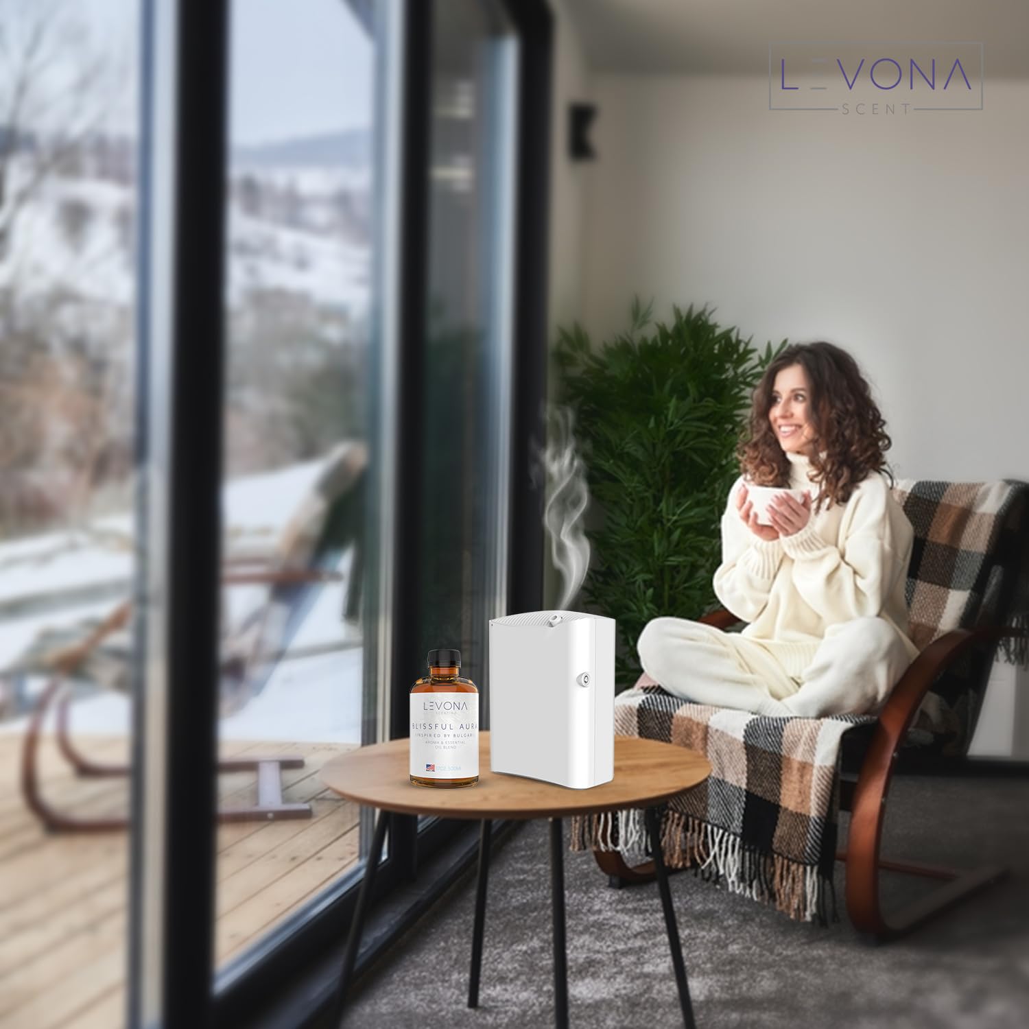 Levona Scent Essential Oils for Diffuser: Blissful Aura Inspired by Bulgari with Notes of Amber LEVONA SCENT buy supplements canada