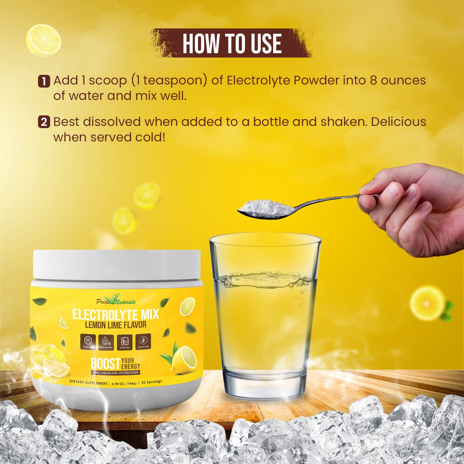 Electrolyte Powder - Refreshing Workout Recovery Electrolytes, Sugar Free, Gluten Free Pride Naturals, Inc buy supplements canada