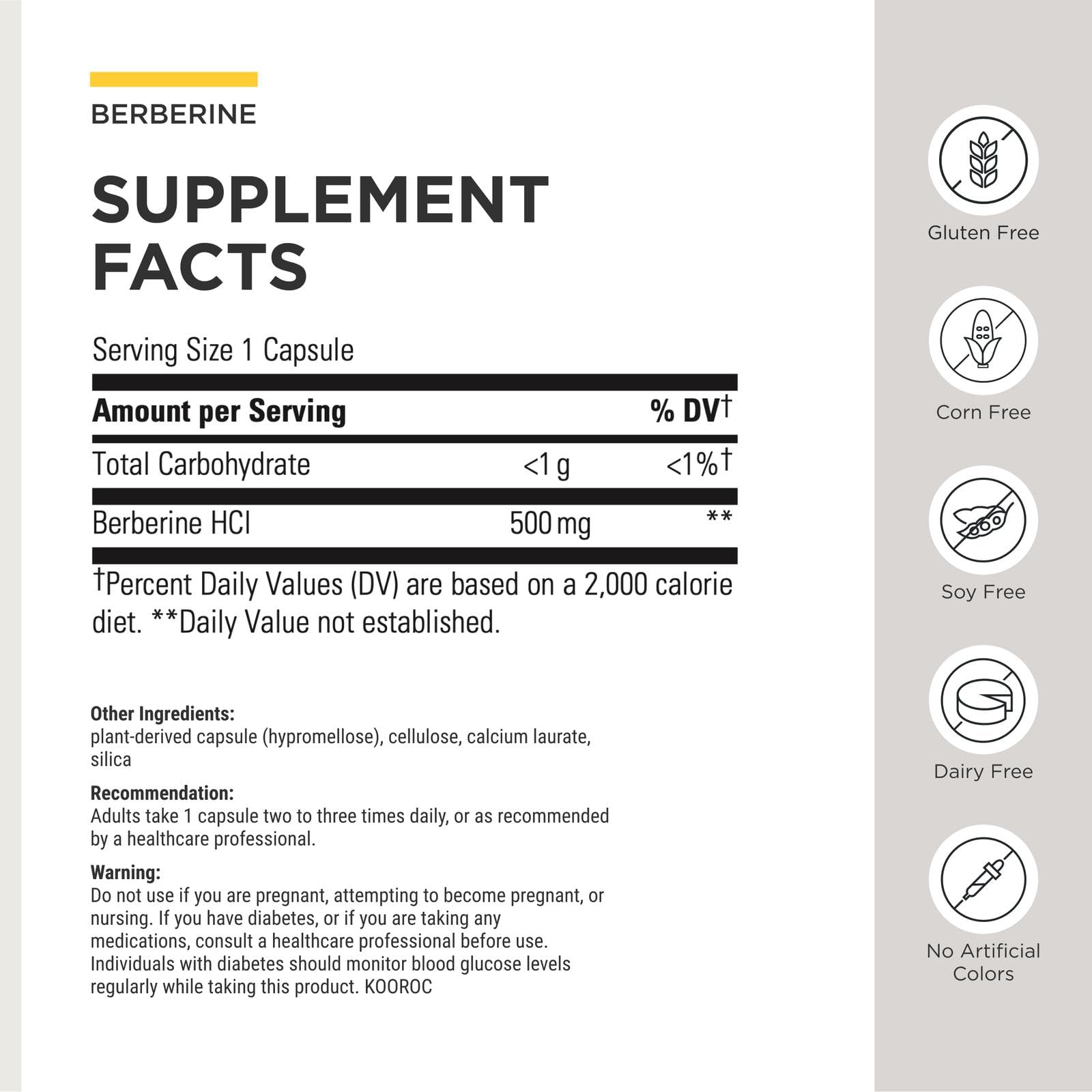 Integrative Therapeutics Berberine - Supports Metabolic Health & Cellular Energy Metabolism - Practitioner-Trusted Quality - Dairy-Free & Gluten-Free Integrative Therapeutics buy supplements canada