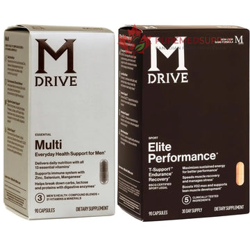 Mdrive Elite Multi - Natural Energy, Strength, Stress Relief, Lean Muscle, Immune Health Support from Zinc, Selenium, Manganese & Vitamin D, Enzymes for Digestive Support Mdrive buy supplements canada