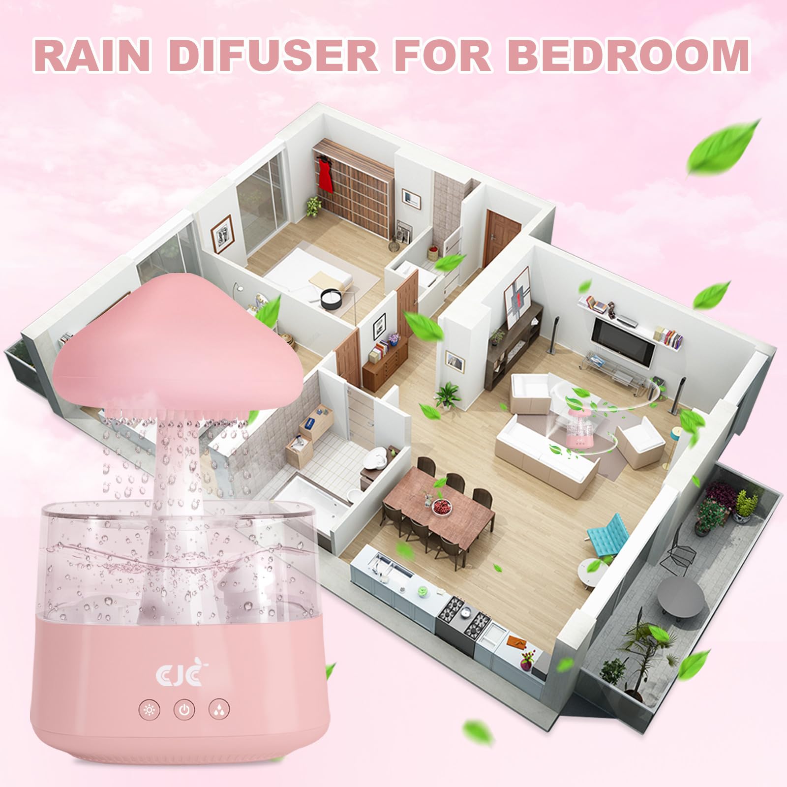Humidifiers for Bedroom, 7 Color-Changing Led Night Lights, Aromatherapy Essential Oil cjc buy supplements canada