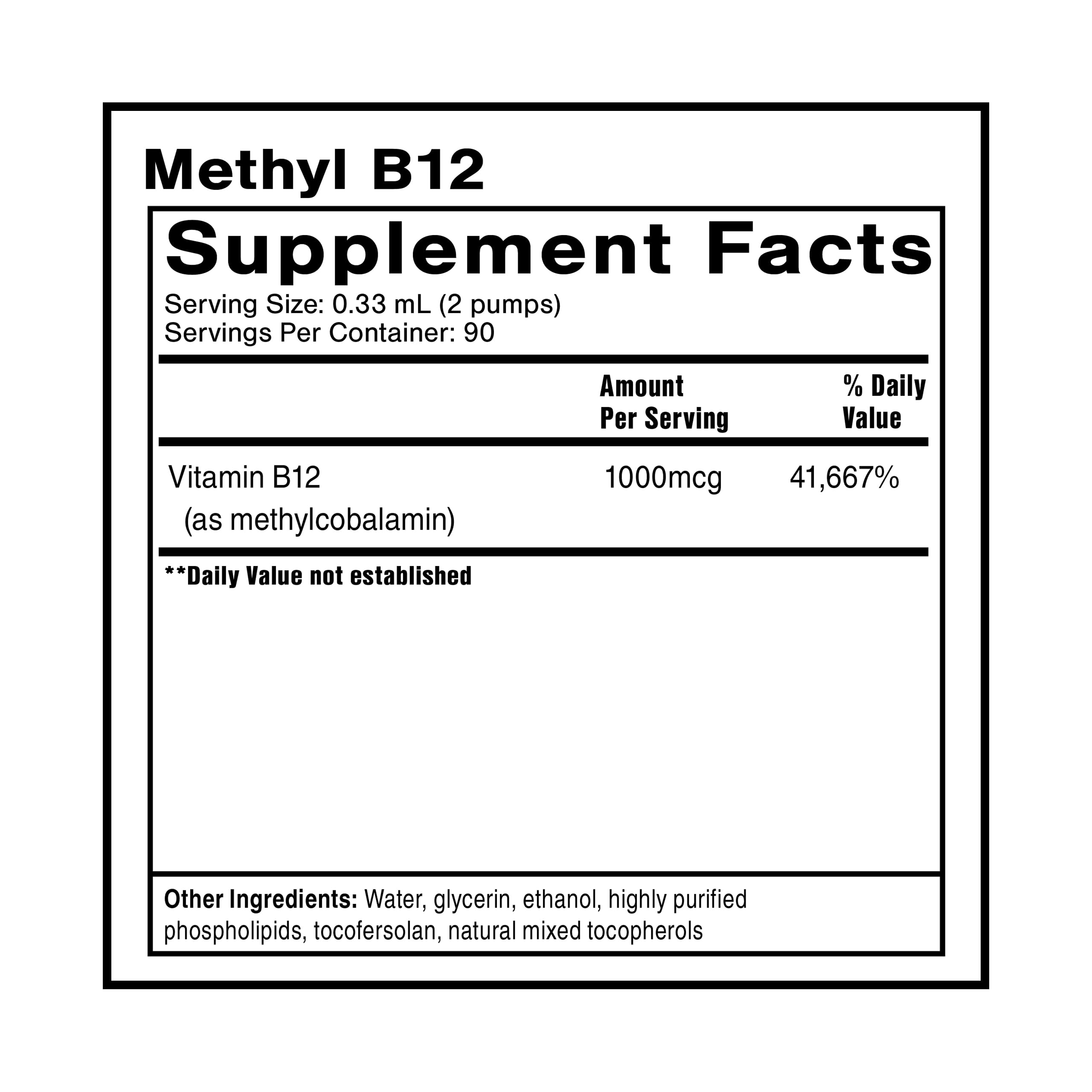 Quicksilver Scientific Methyl B12-1000mcg Vitamin B12 as Methylcobalamin - with Nano Technology for Superior Absorption - Supportive Energy Supplement (30ml / 90 Servings) Quicksilver Scientific buy supplements canada