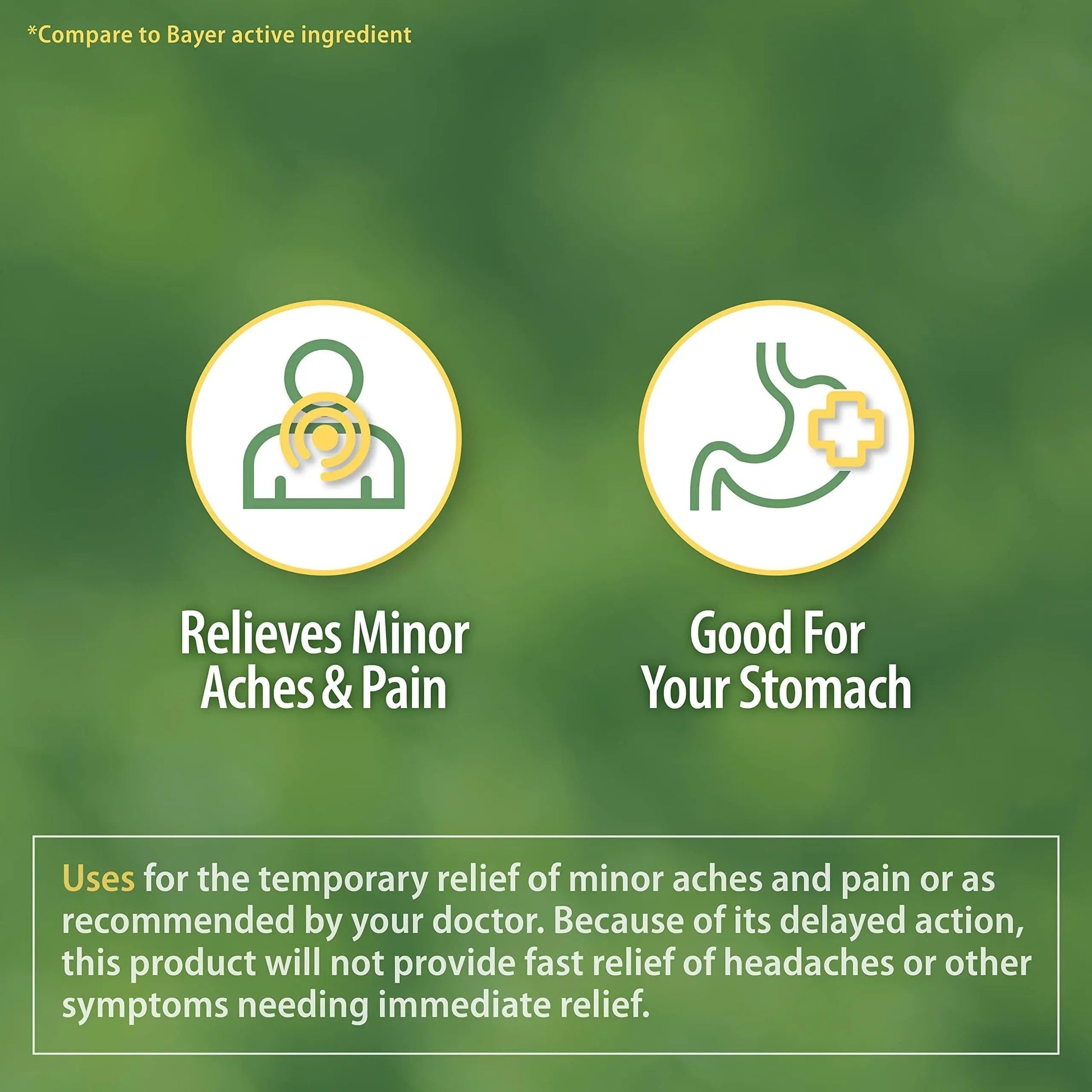 HealthA2Z® Aspirin 81 mg | Low Strength | Enteric Coated | Pain Relief | Reduces Minor Aches Muscle Pain & Cramps | Fever Reducer | Reduces Headache (300 Counts) HealthA2Z buy supplements canada
