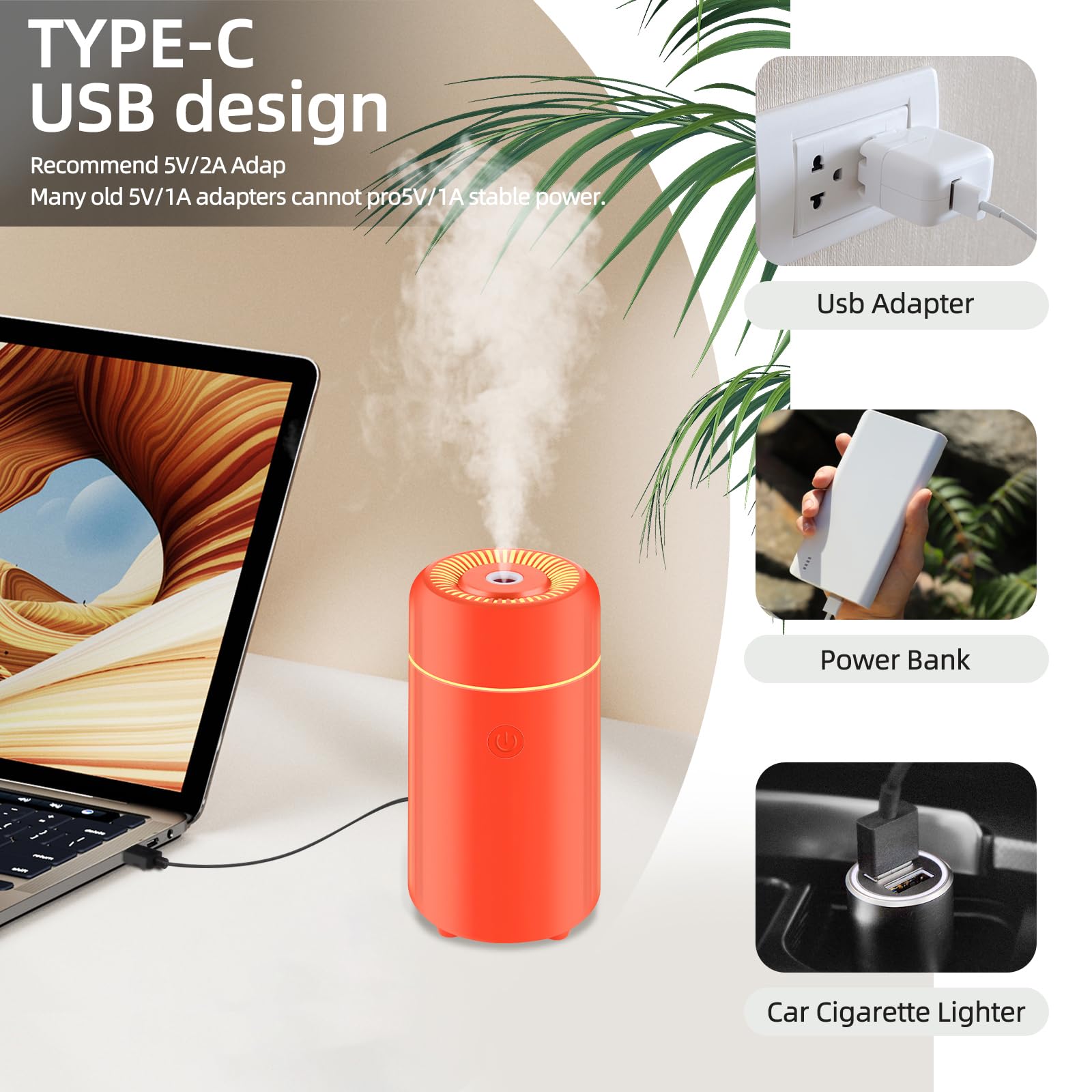 CHOUWEEK Car Essential Oil Diffuser, Mini Portable Air Diffuser for Aromatherapy, Small USB CHOUWEEK buy supplements canada