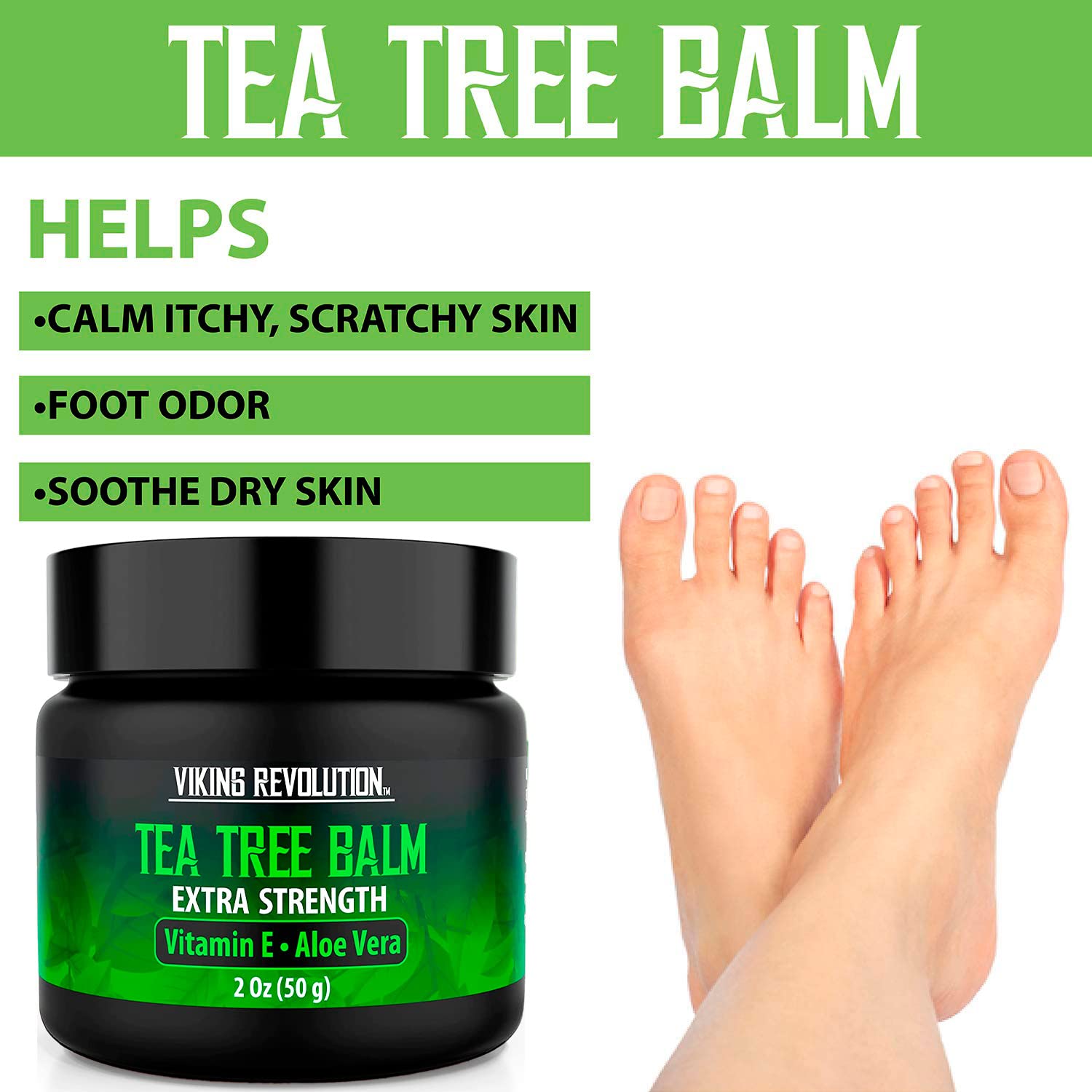 Viking Revolution Skin Cleaning Agent Tea Tree Kit for Men - Tea Tree Oil Set with Body Viking Revolution buy supplements canada