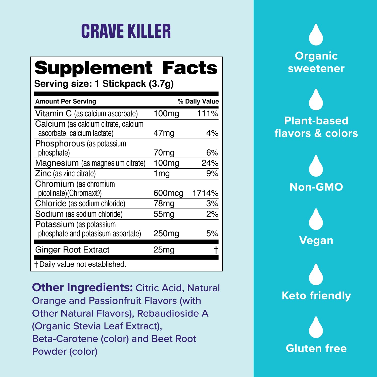 Ultima Replenisher Crave Killer Supplement and Electrolytes Powder – Tropical Fusion, 14 Stickpacks – Hydration Packets that Kick Cravings to The Curb Ultima Replenisher buy supplements canada