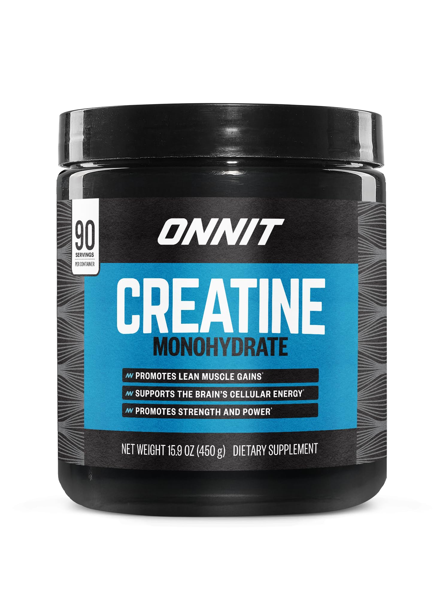ONNIT Creatine Monohydrate Powder – Unflavored, 90-Serving Value Size – Supports Strength, Lean Muscle, and Brain Energy† – Keto Friendly, No Fillers, 90 Servings, 15.29 oz ONNIT buy supplements canada