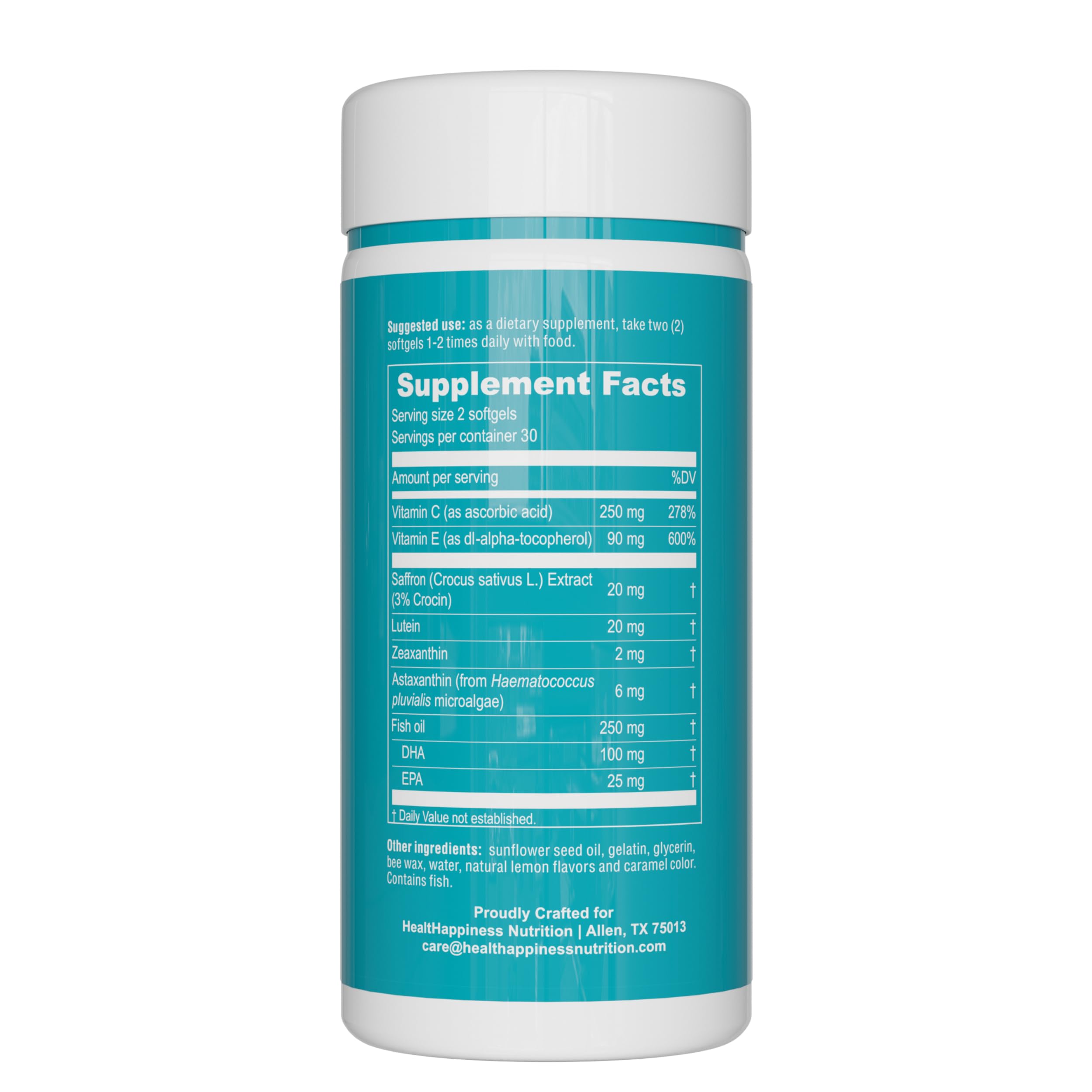 UpNourish AREDS 2 Eye Vitamins for Seniors - Lutein Eye Health Supplement for Adults - Computer Eye Strain Relief, Ocular Health and Dry Eye Support - Vision & Eye Supplements for Women and Men UpNourish buy supplements canada