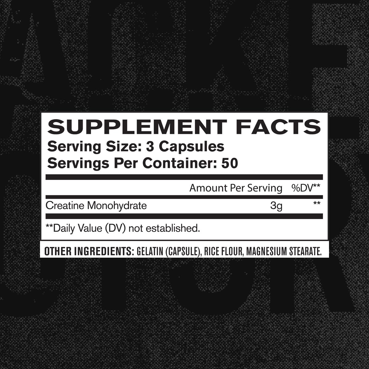 Jacked Factory Creatine Monohydrate Capsules - Creatine Pills for Muscle Growth, Increased Strength, Enhanced Energy Output and Improved Athletic Performance - 150 Capsules Jacked Factory buy supplements canada