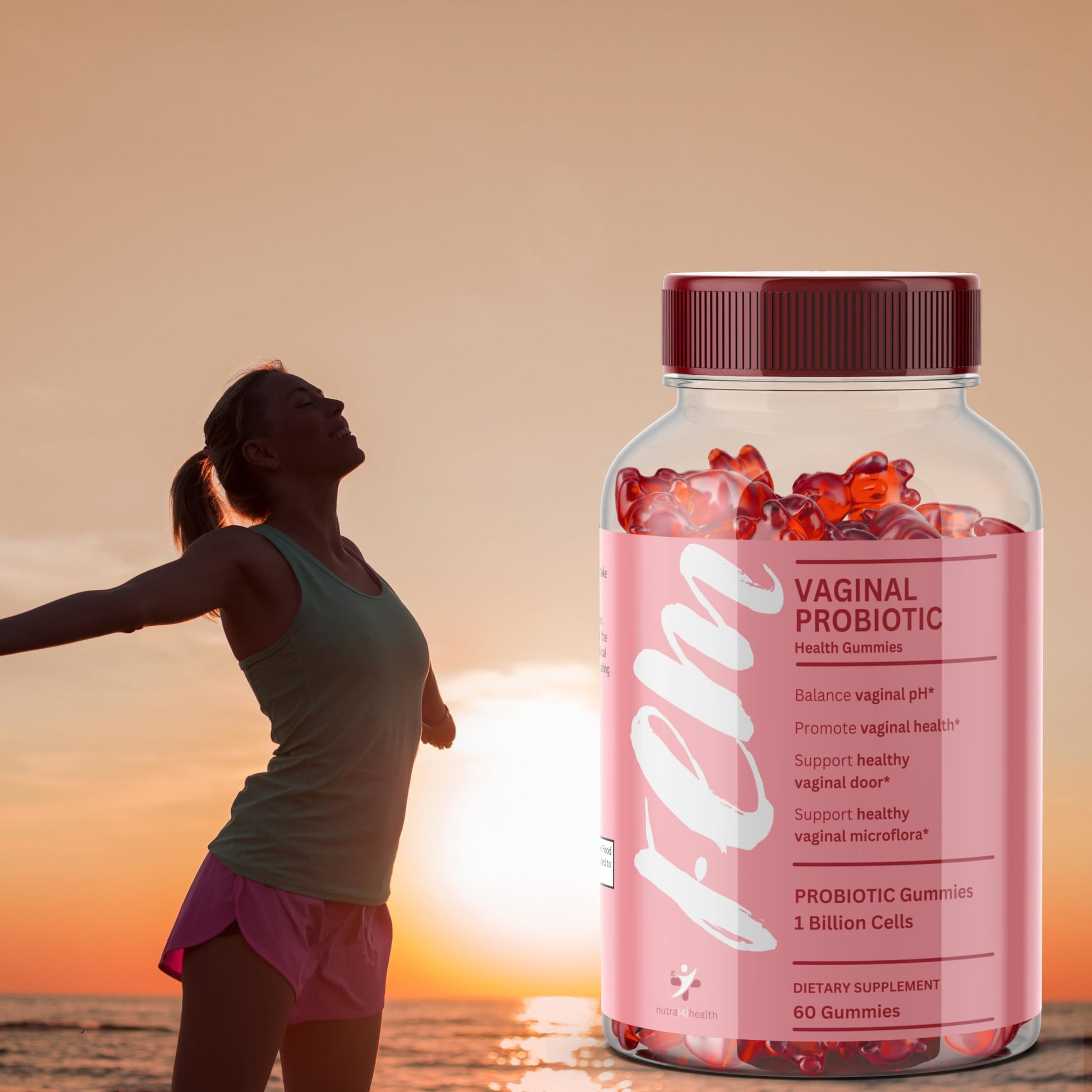 FEM Vaginal Probiotic Gummies for Women - Promotes pH Balance, Healthy Vaginal Odor & Urinary nutra4health buy supplements canada