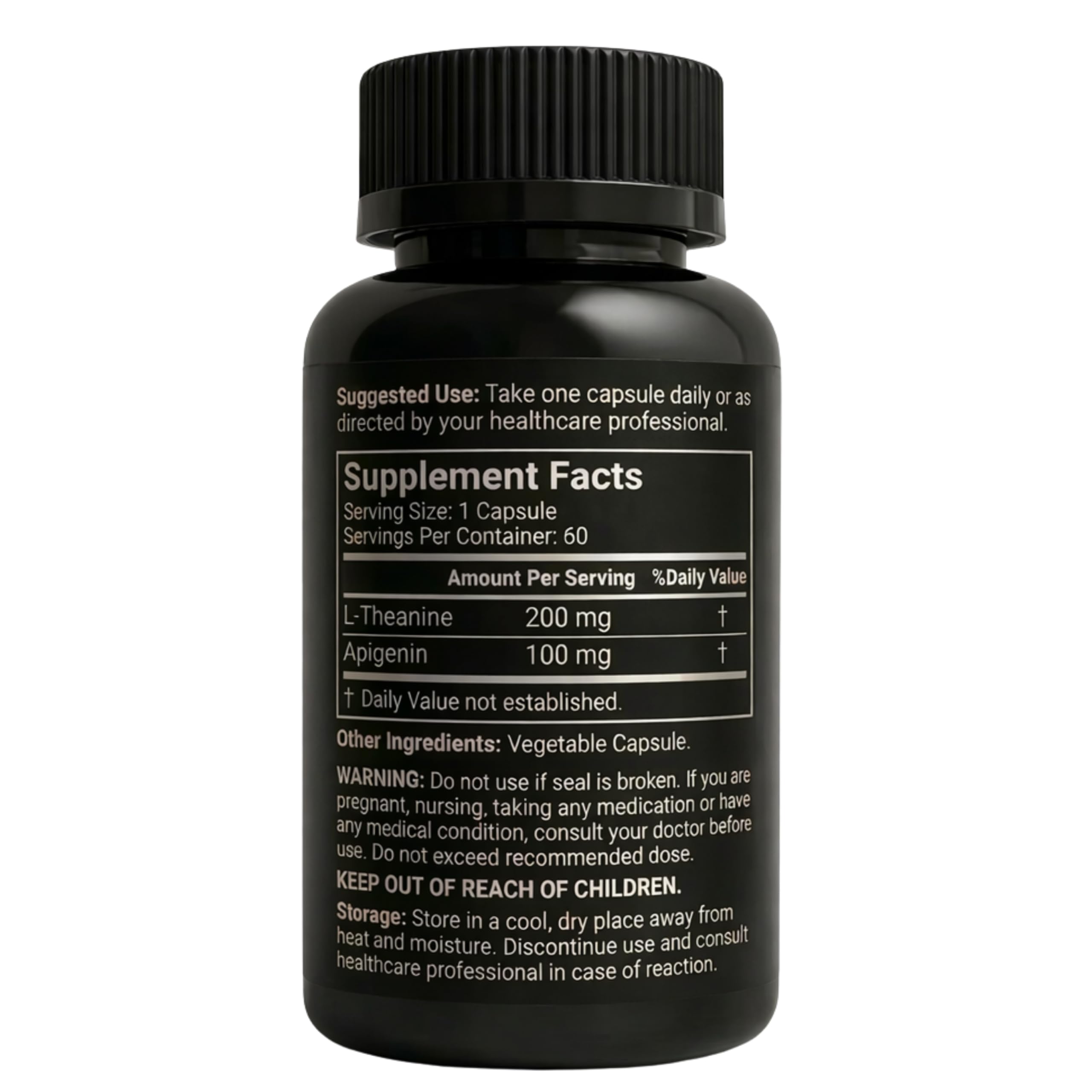 Mindvance Apigenin 100mg with L-Theanine 200mg Supplement Capsules for Sleep Support, Relaxation, Clarity & Calm | Melatonin Free | 60 Vegan Capsules Mindvance buy supplements canada