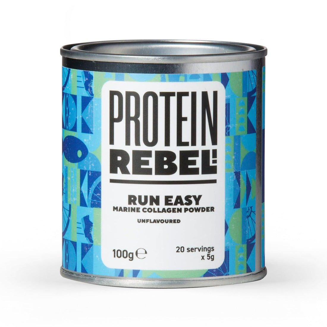 Protein Rebel - Run Easy Marine Collagen Powder for Running, Joint Support - Unflavoured Powder Collagen Protein Rebel buy supplements canada